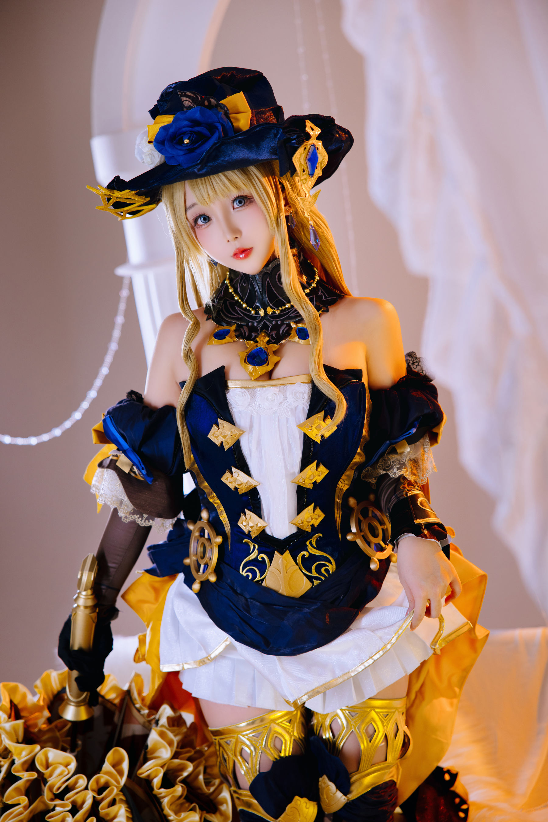 Cosplay 日奈娇 - 原神 娜维娅  第4张