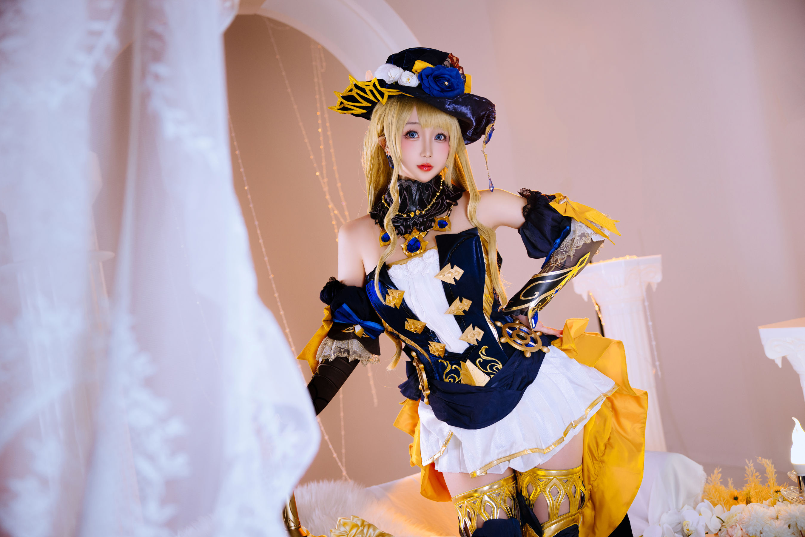 Cosplay 日奈娇 - 原神 娜维娅  第11张