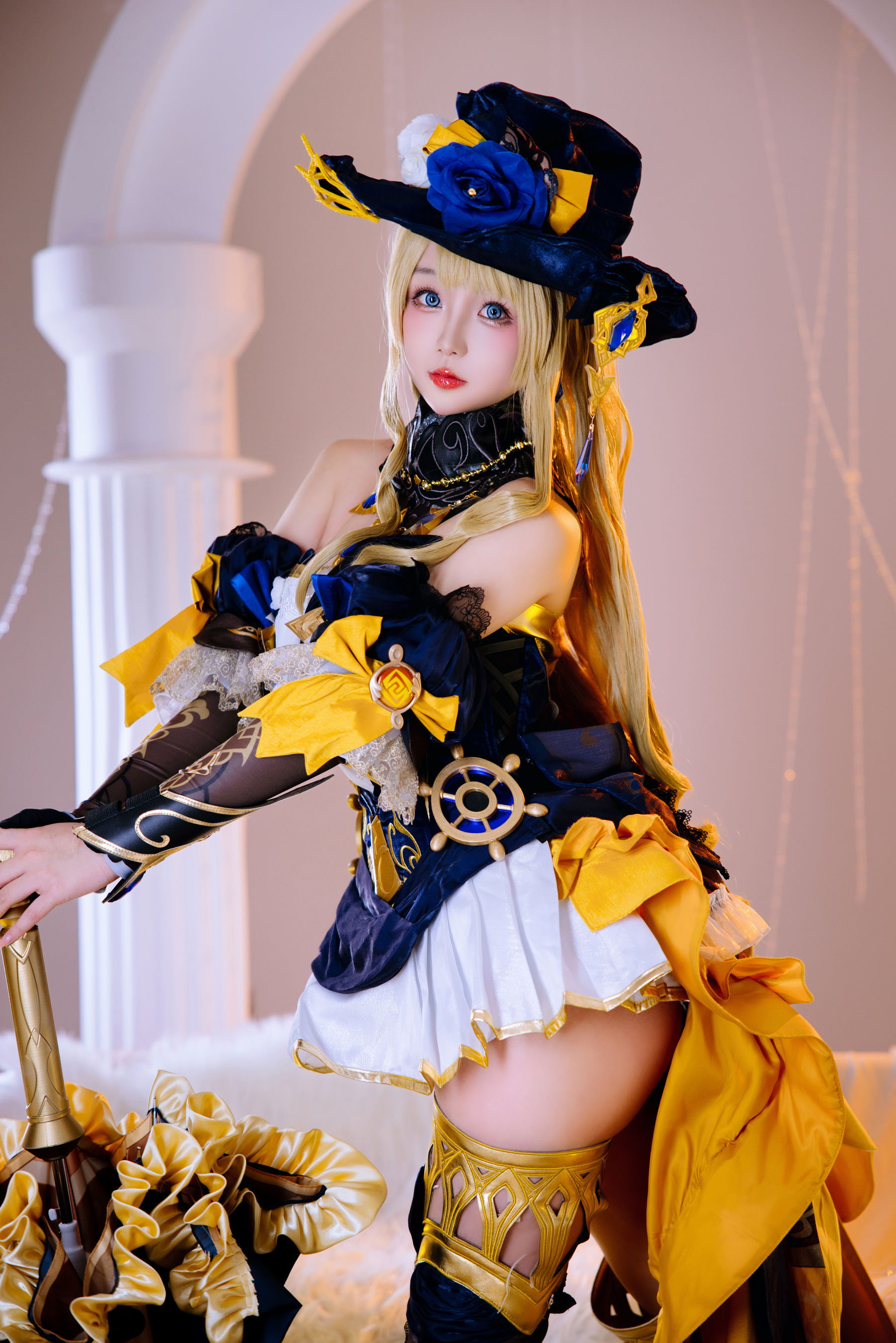Cosplay 日奈娇 - 原神 娜维娅  第4张