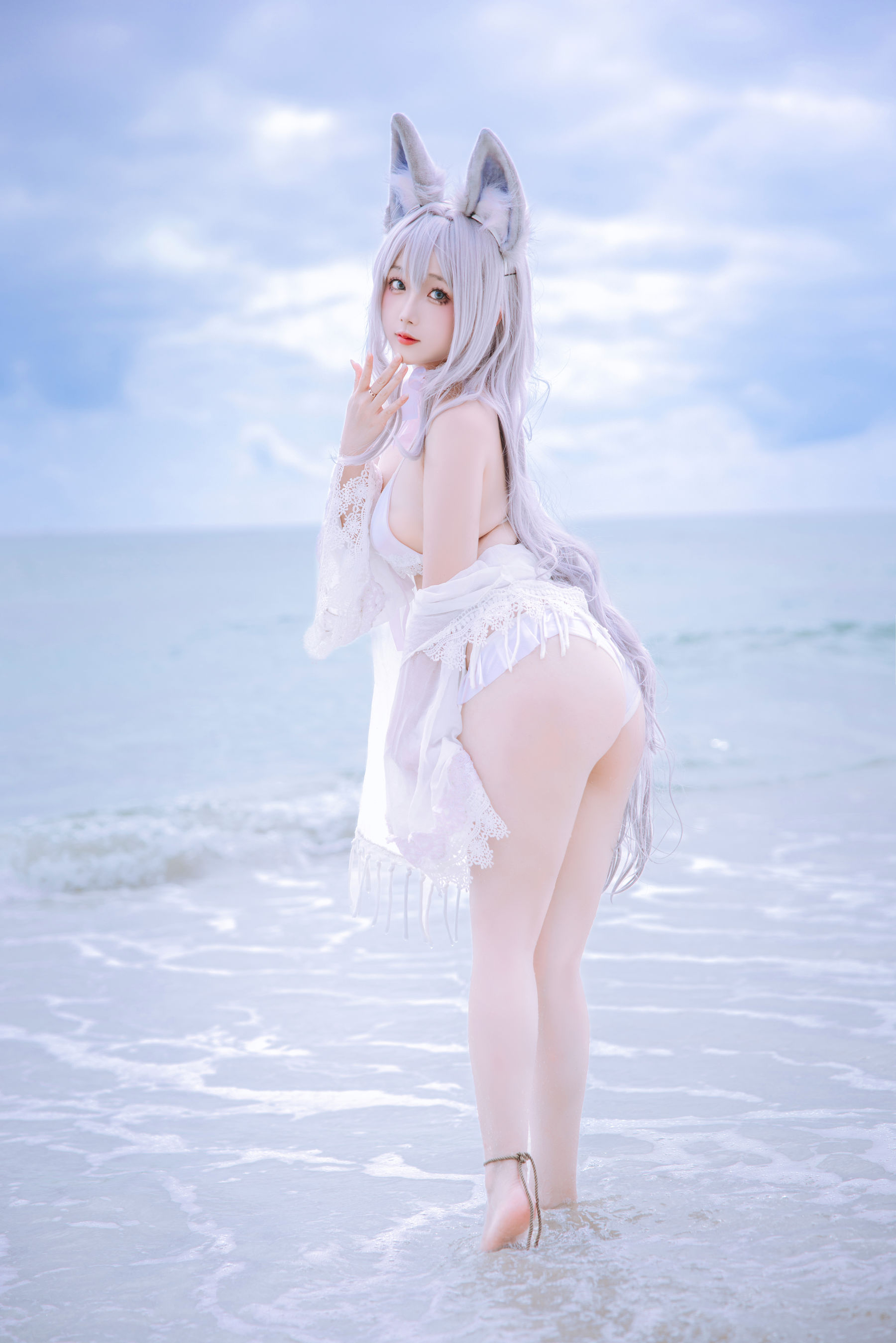 Cosplay 日奈娇 - 信浓泳装  第16张