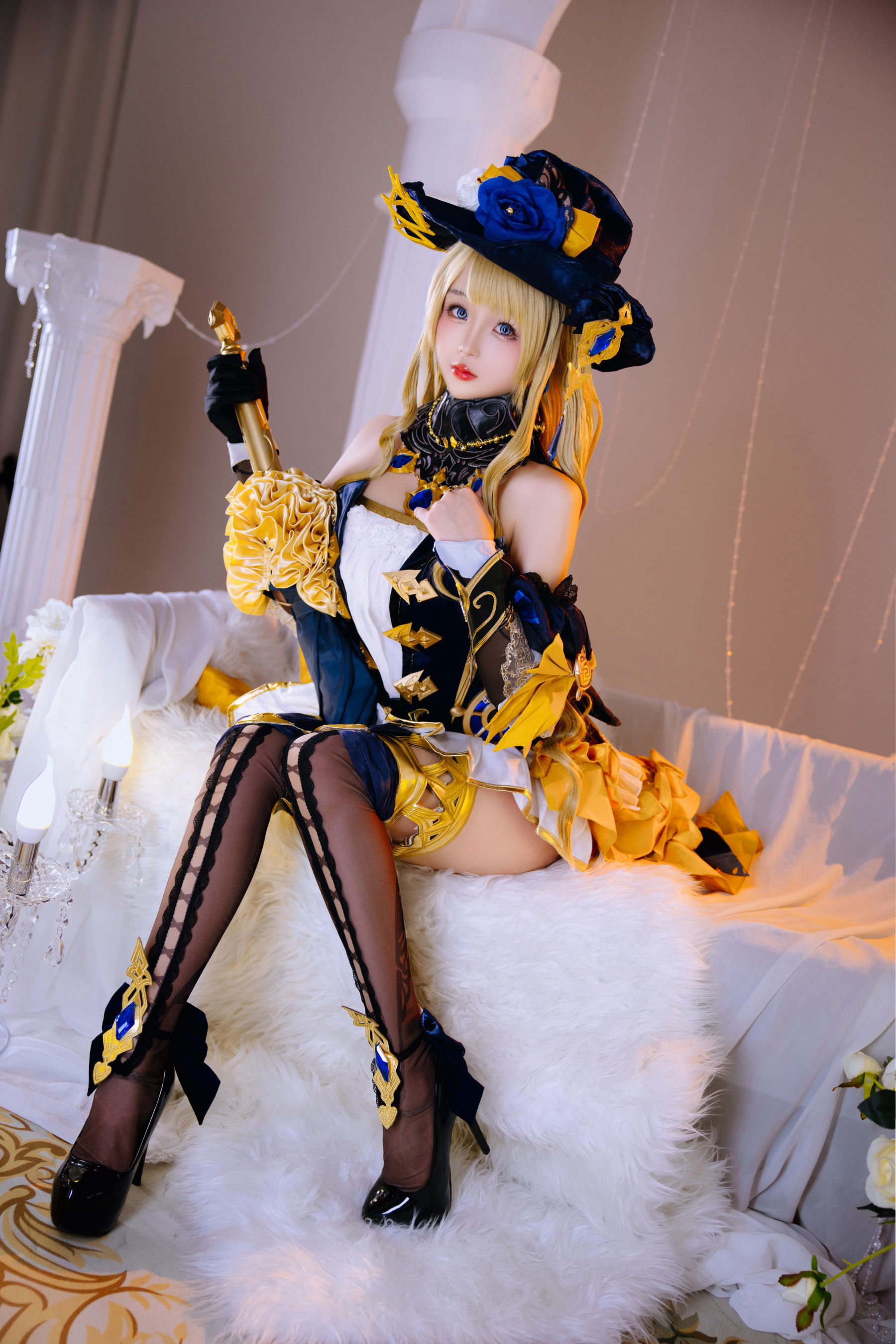 Cosplay 日奈娇 - 原神 娜维娅  第5张