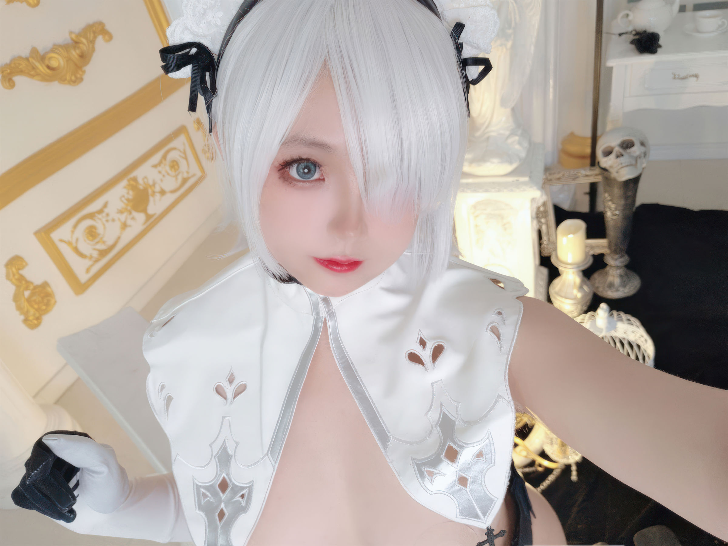Cosplay 日奈娇 - 2B奶盖女仆  第84张