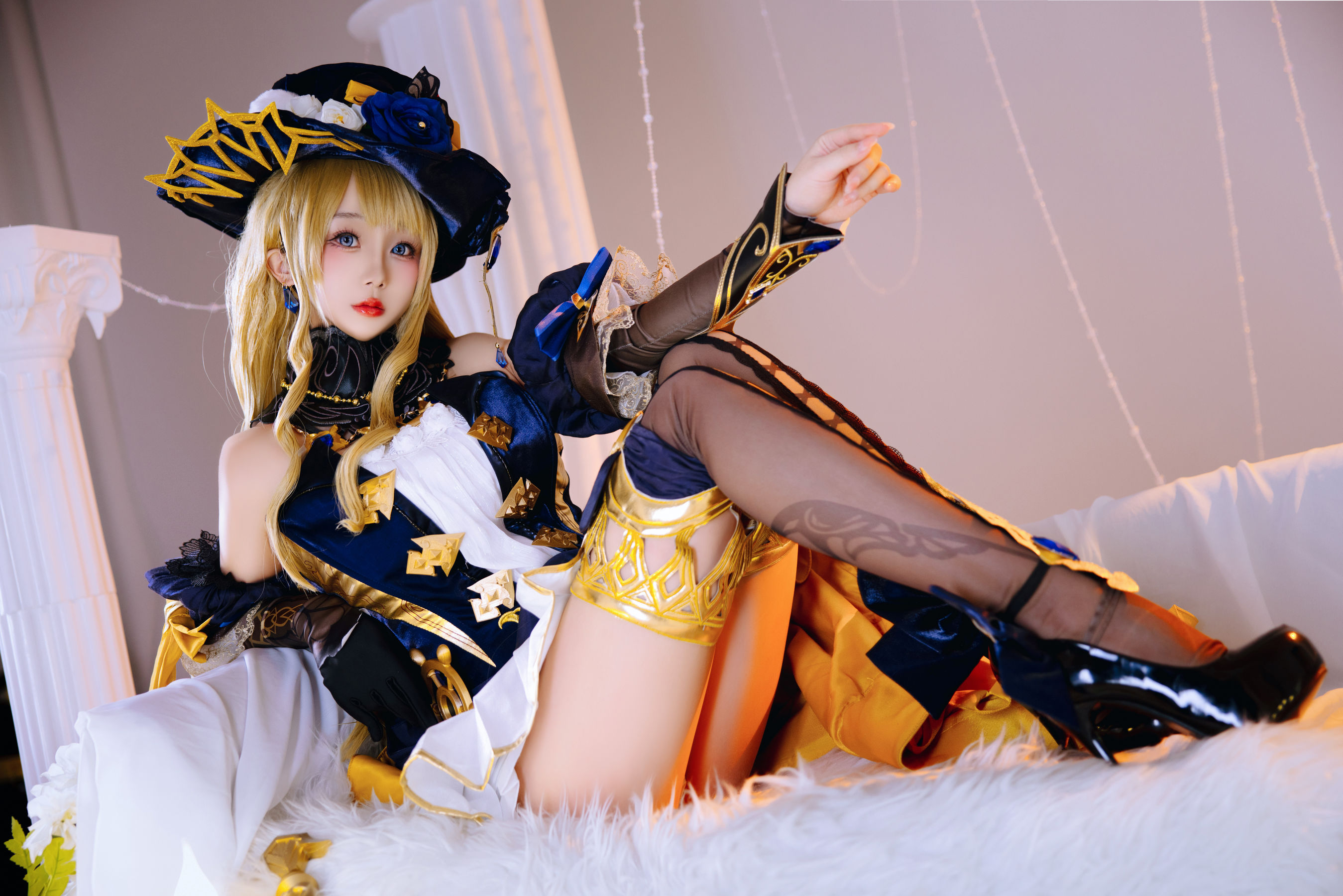 Cosplay 日奈娇 - 原神 娜维娅  第4张