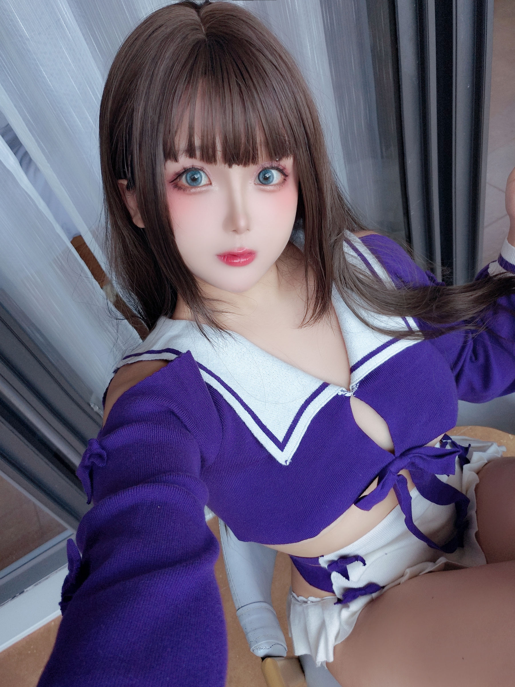 Cosplay 日奈娇 - 学生妹自拍  第5张