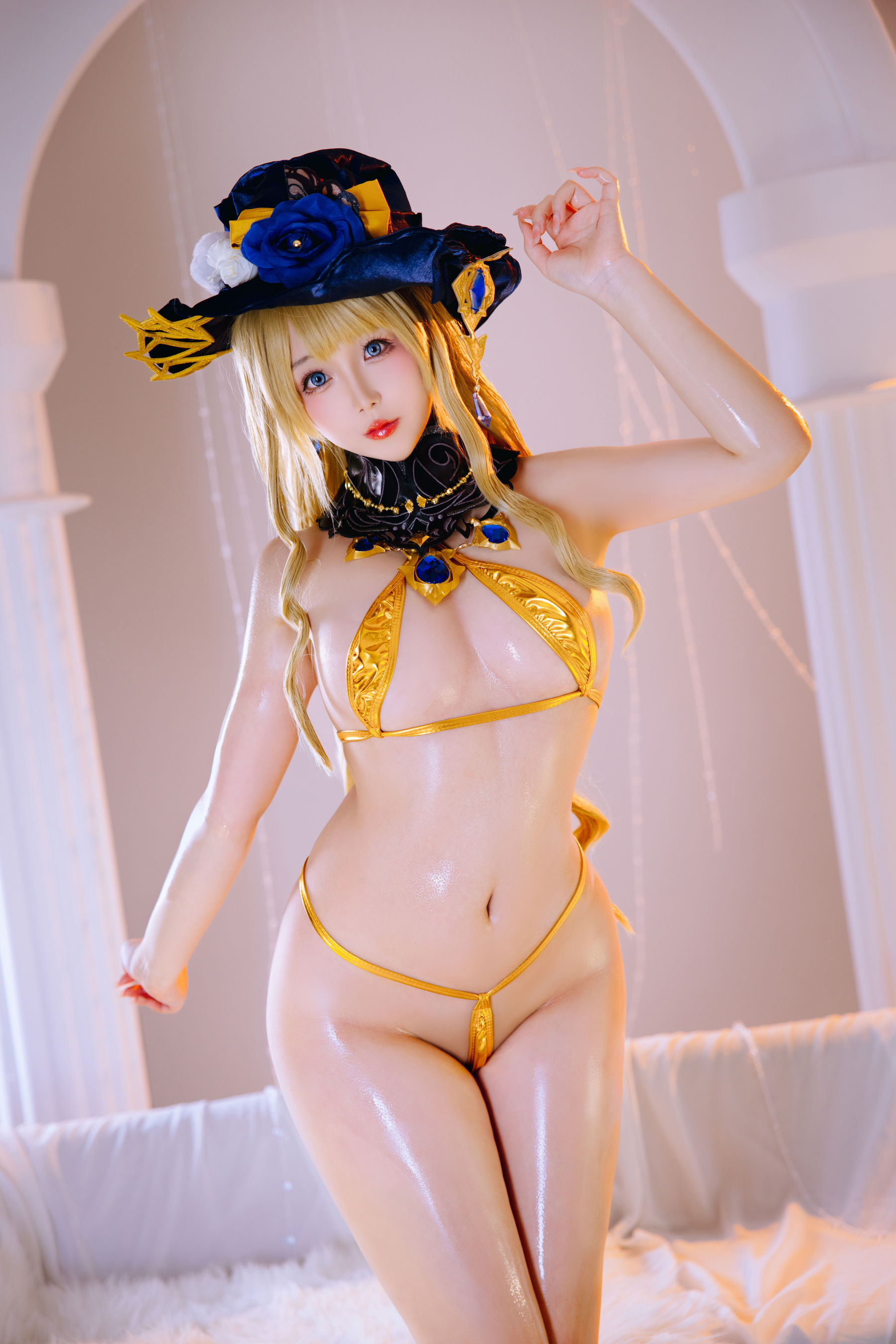 Cosplay 日奈娇 - 原神 娜维娅  第43张