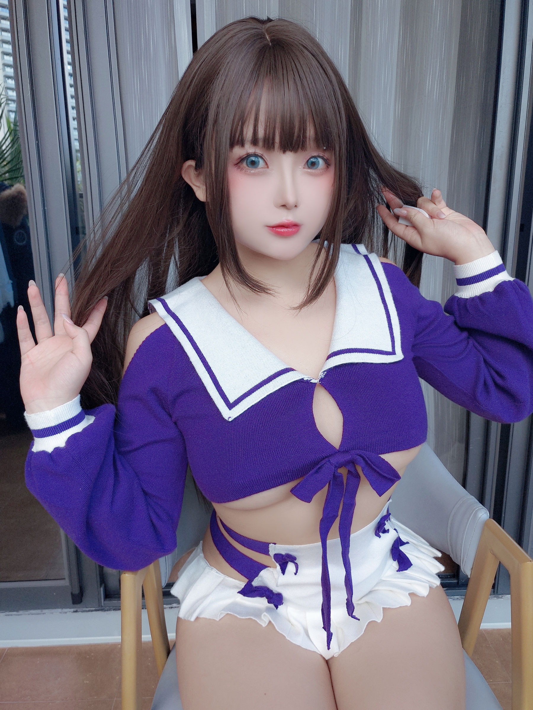 Cosplay 日奈娇 - 学生妹自拍  第24张