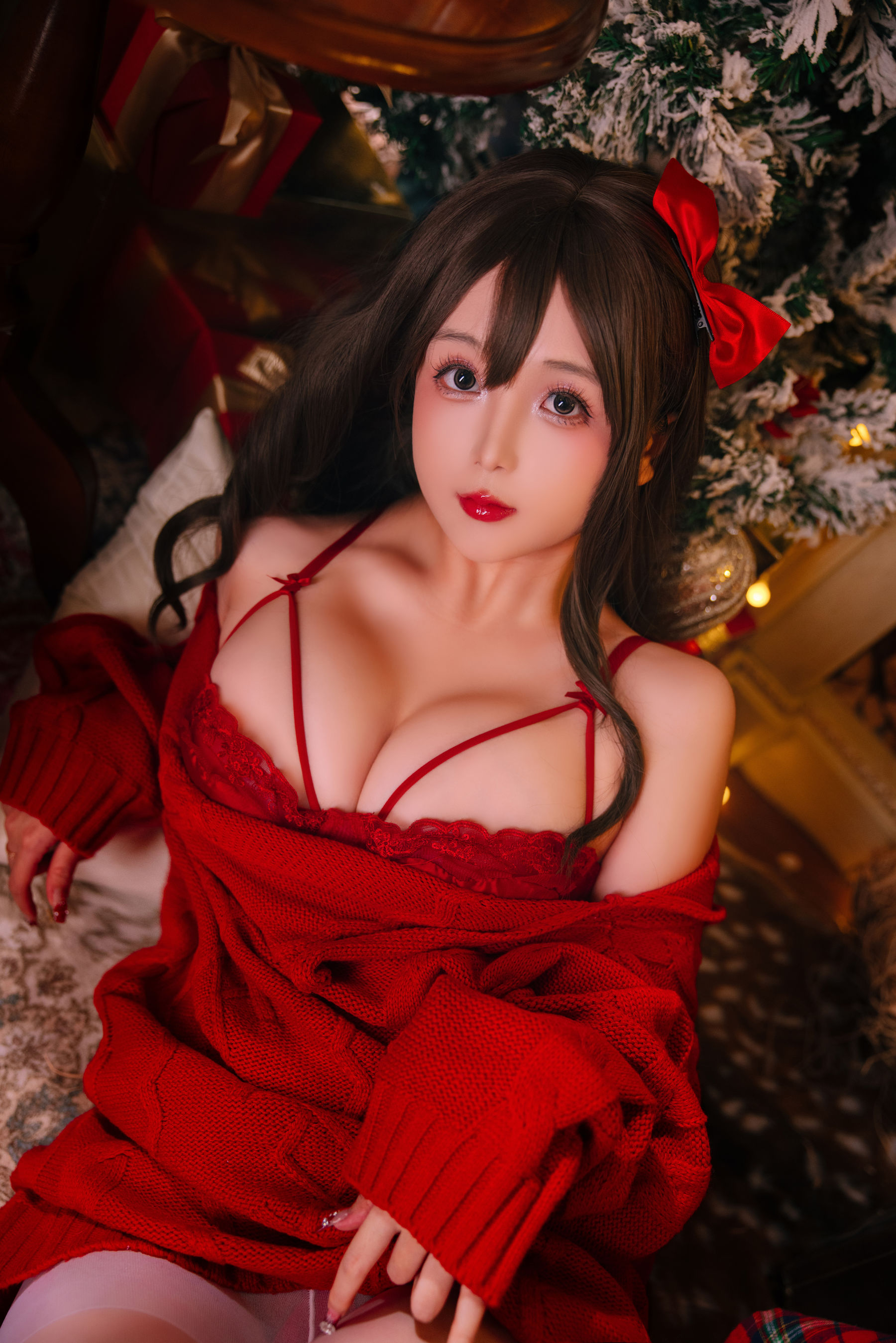 Cosplay 日奈娇 - 圣诞毛衣  第5张