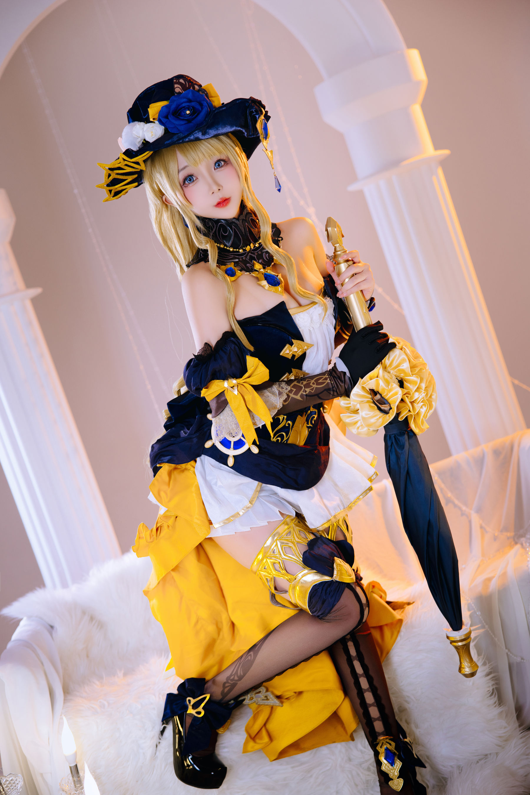 Cosplay 日奈娇 - 原神 娜维娅  第2张