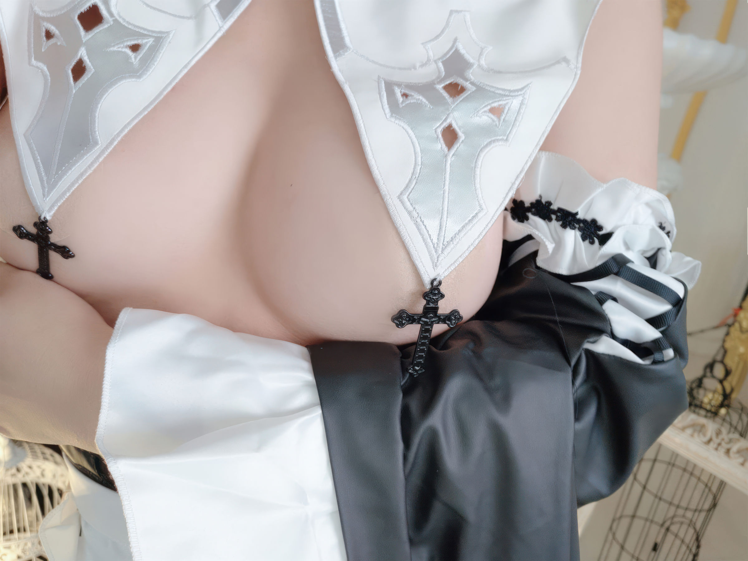 Cosplay 日奈娇 - 2B奶盖女仆  第18张