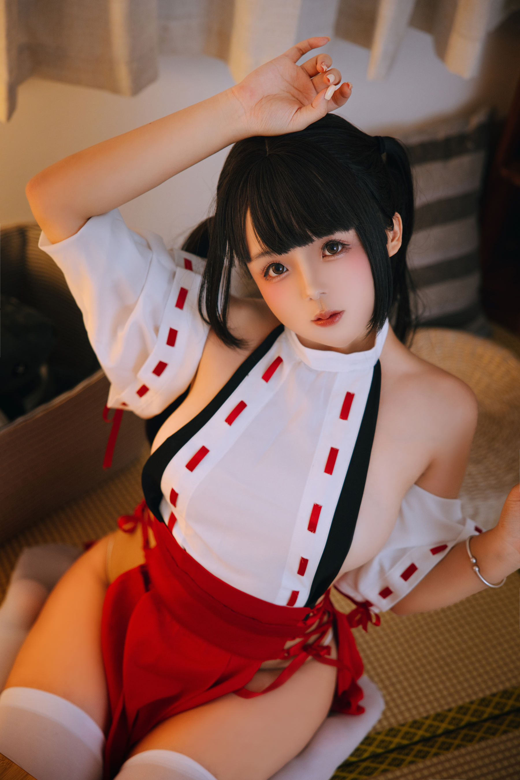 Cosplay 日奈娇 - 御币巫女  第18张