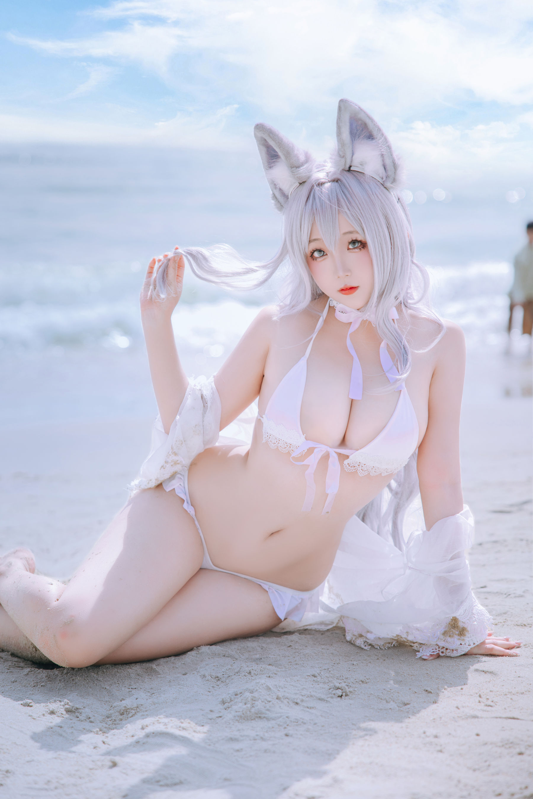 Cosplay 日奈娇 - 信浓泳装  第3张