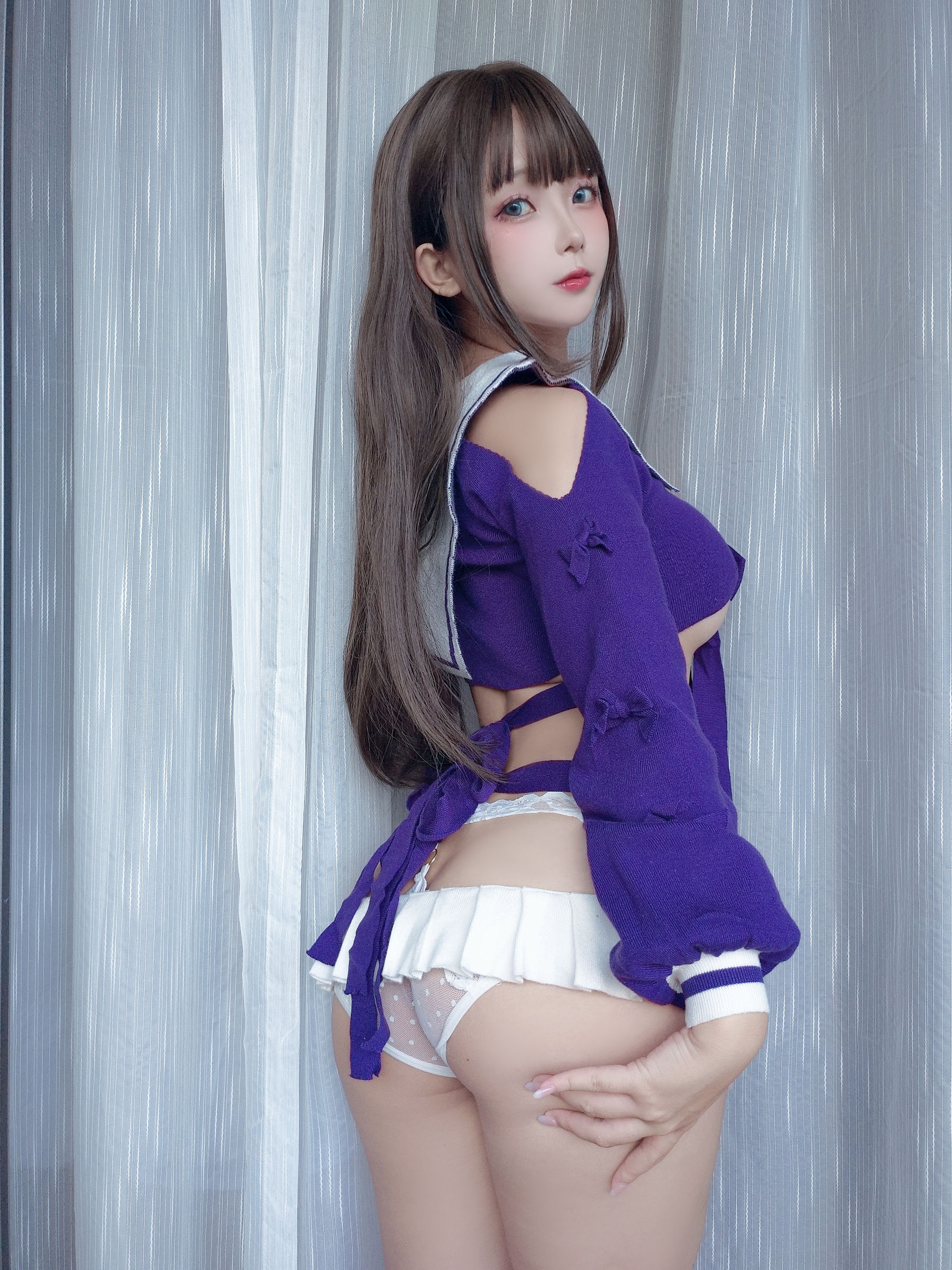 Cosplay 日奈娇 - 学生妹自拍  第3张