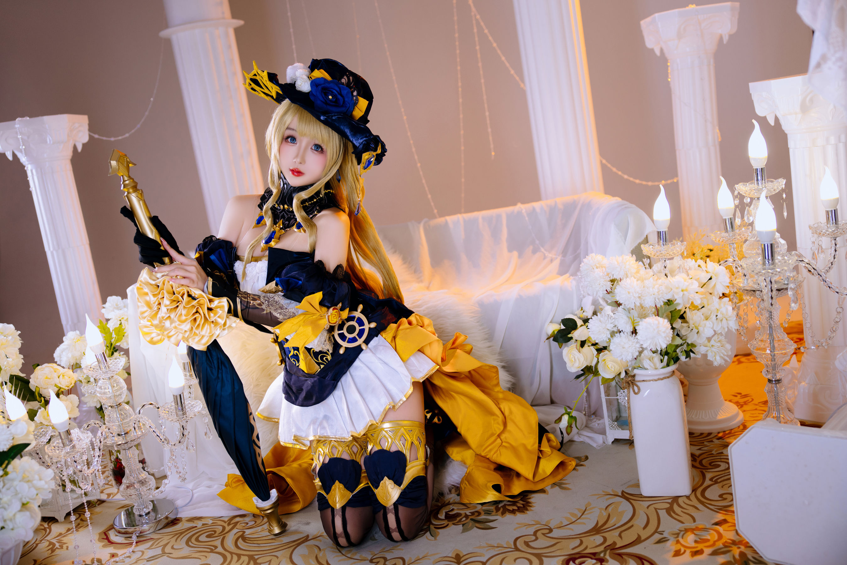Cosplay 日奈娇 - 原神 娜维娅  第5张