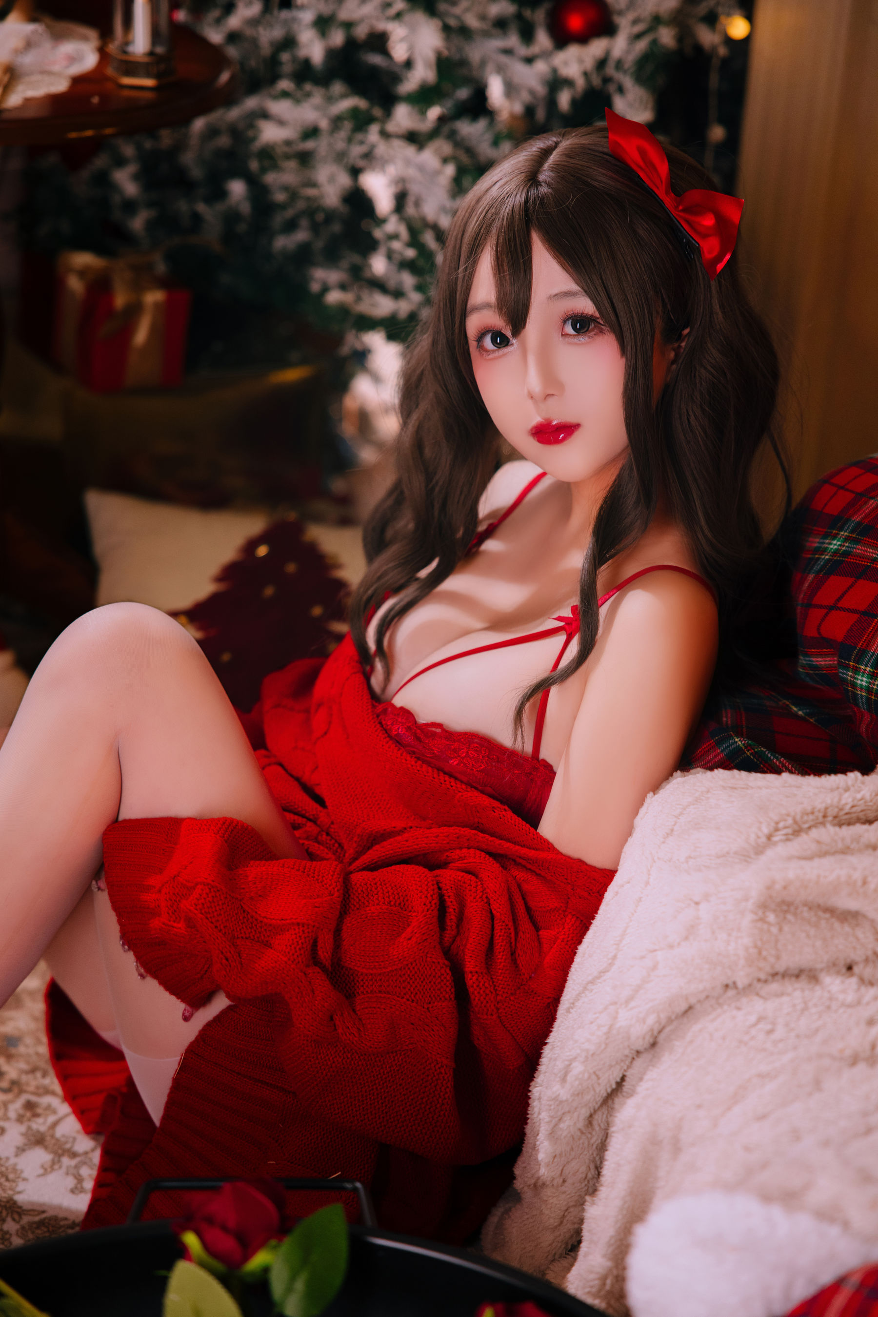 Cosplay 日奈娇 - 圣诞毛衣  第6张