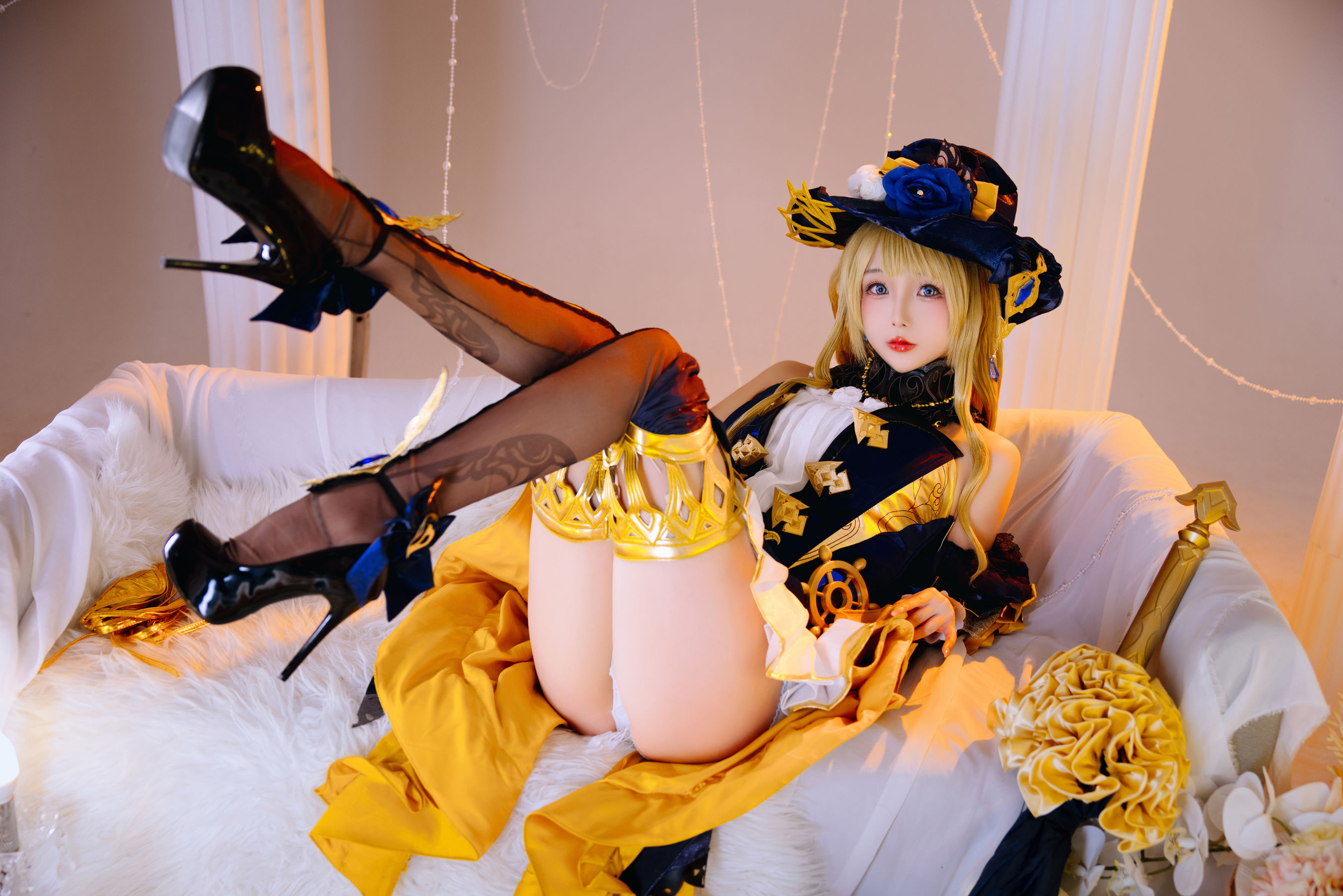 Cosplay 日奈娇 - 原神 娜维娅  第5张