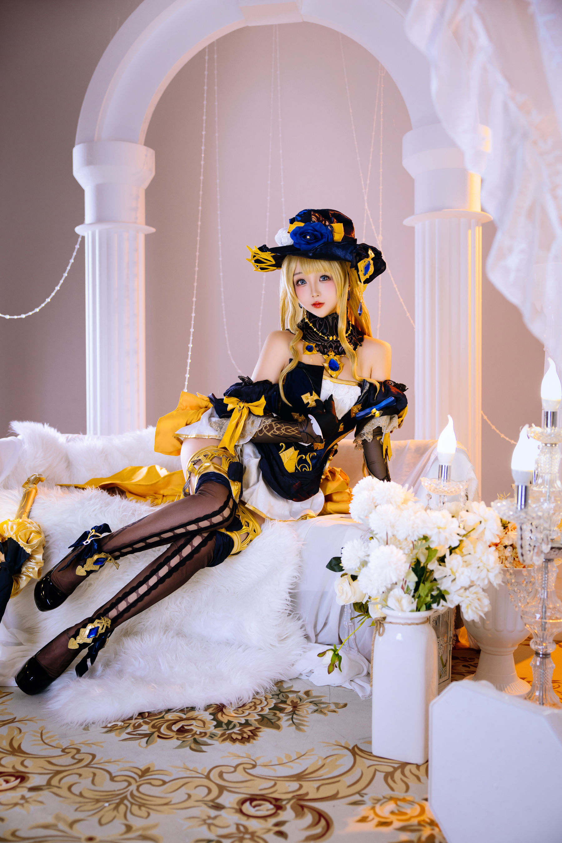 Cosplay 日奈娇 - 原神 娜维娅  第4张