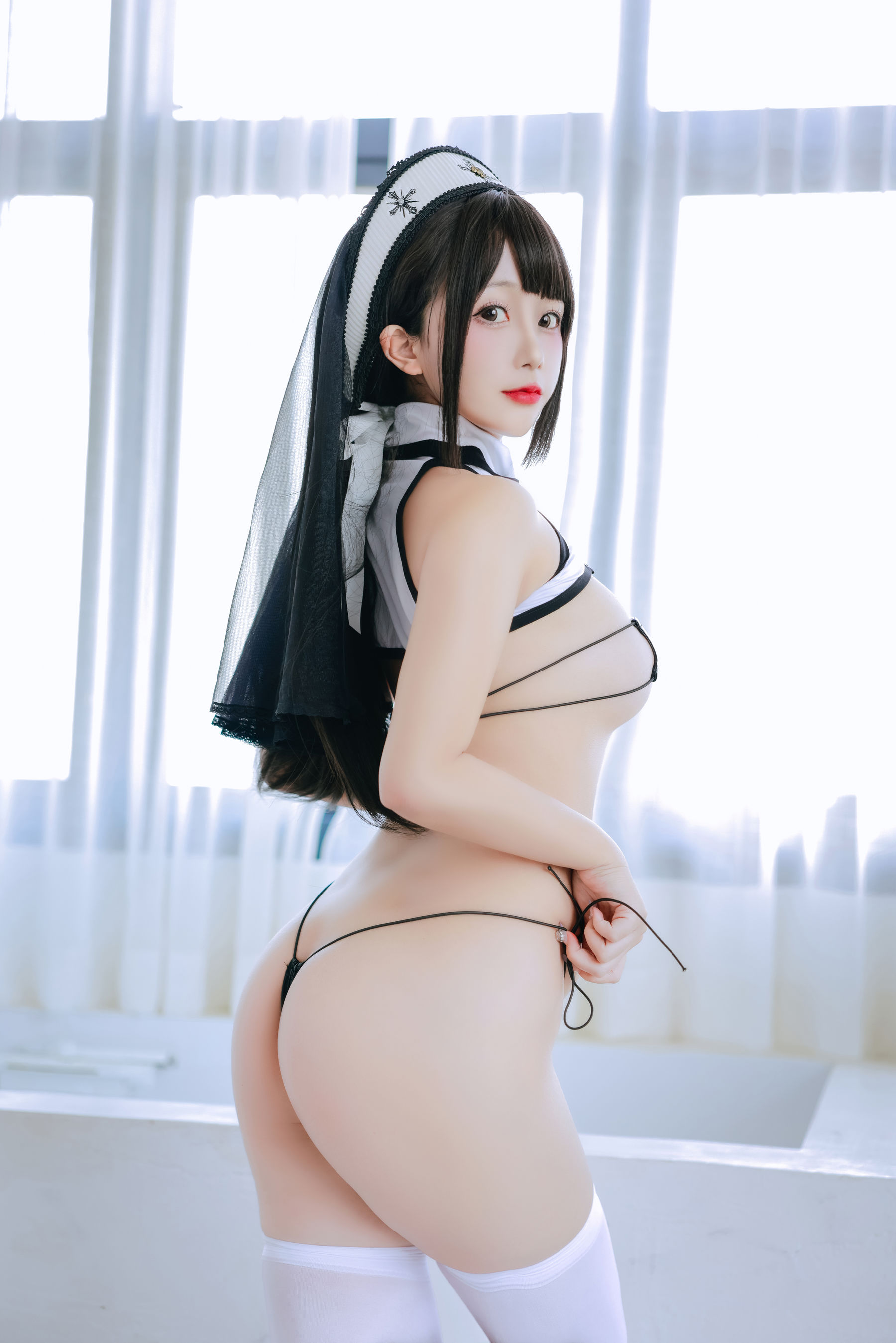 Cosplay 日奈娇 - 圣洁修女  第45张