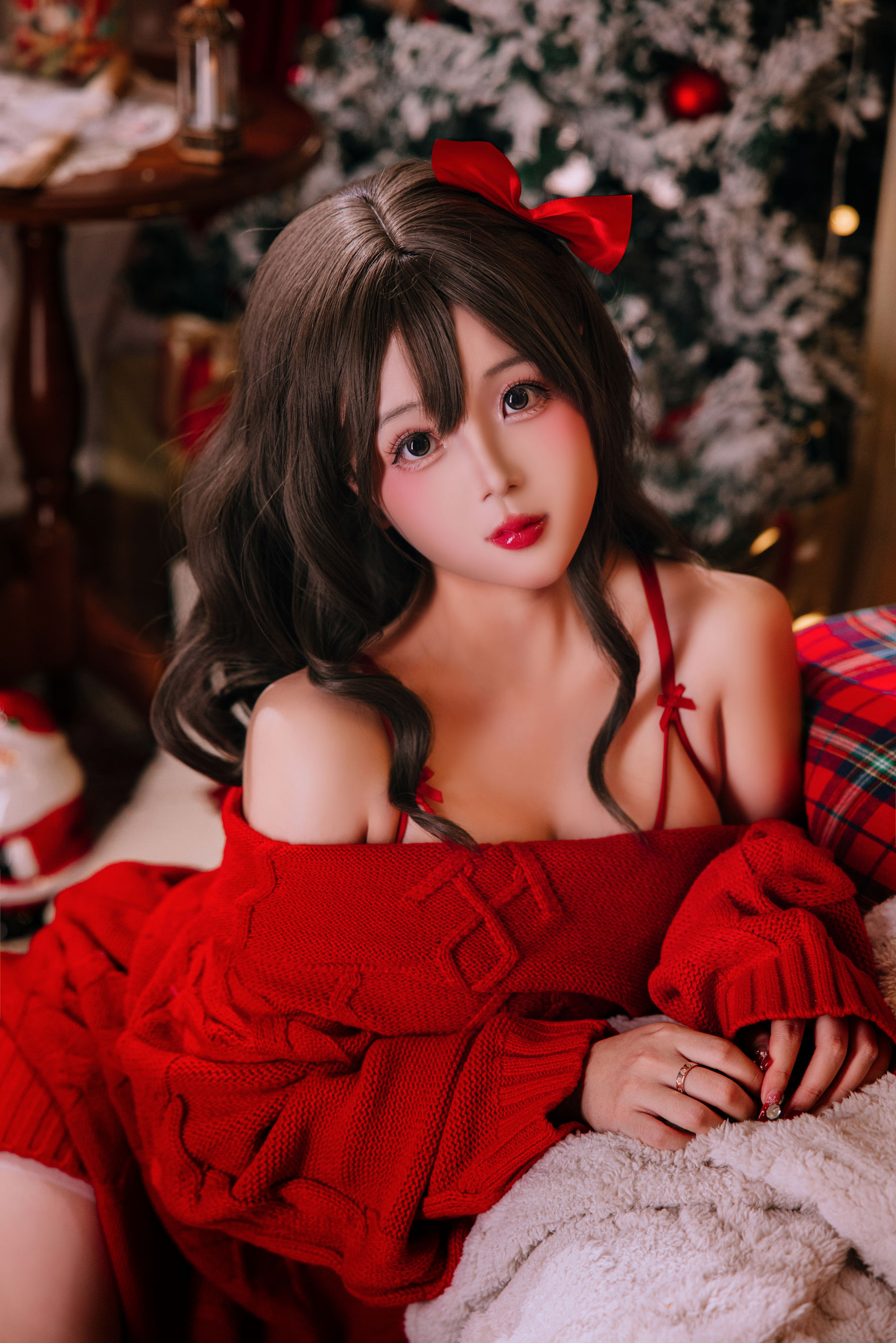 Cosplay 日奈娇 - 圣诞毛衣  第5张