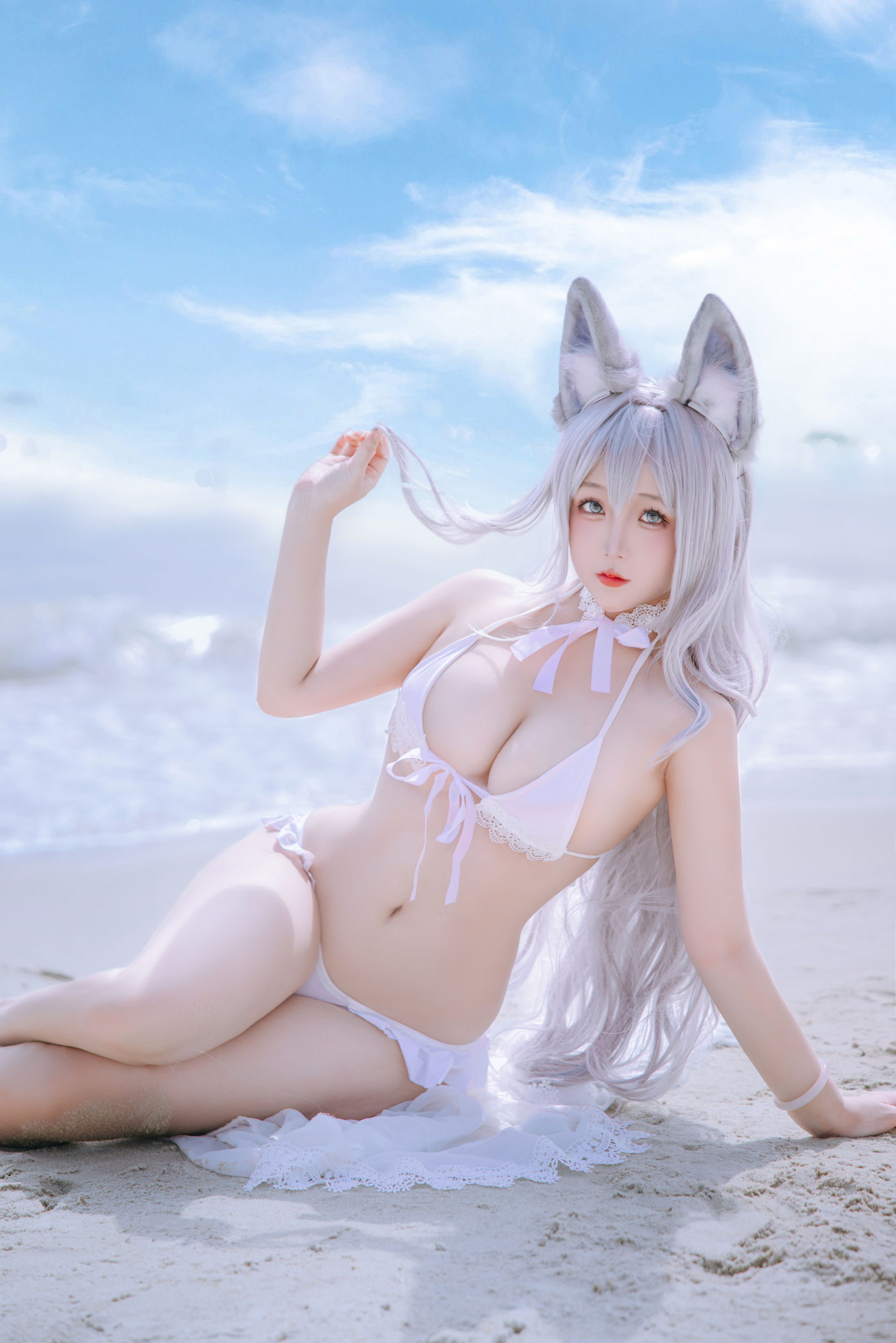 Cosplay 日奈娇 - 信浓泳装  第11张
