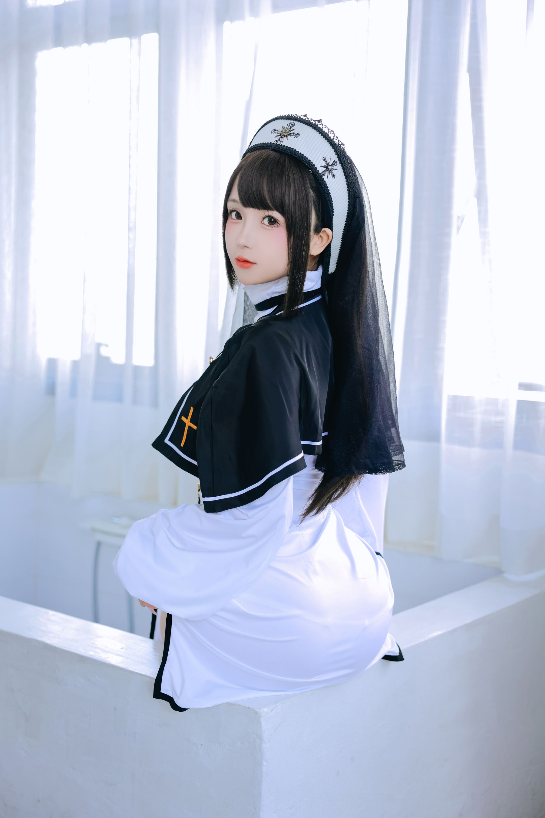 Cosplay 日奈娇 - 圣洁修女  第3张