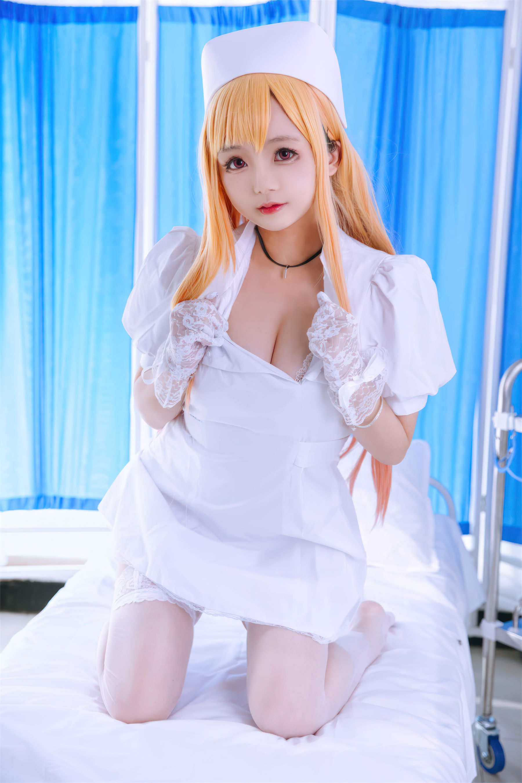Cosplay 日奈娇 - 喜多川海梦 护士  第3张