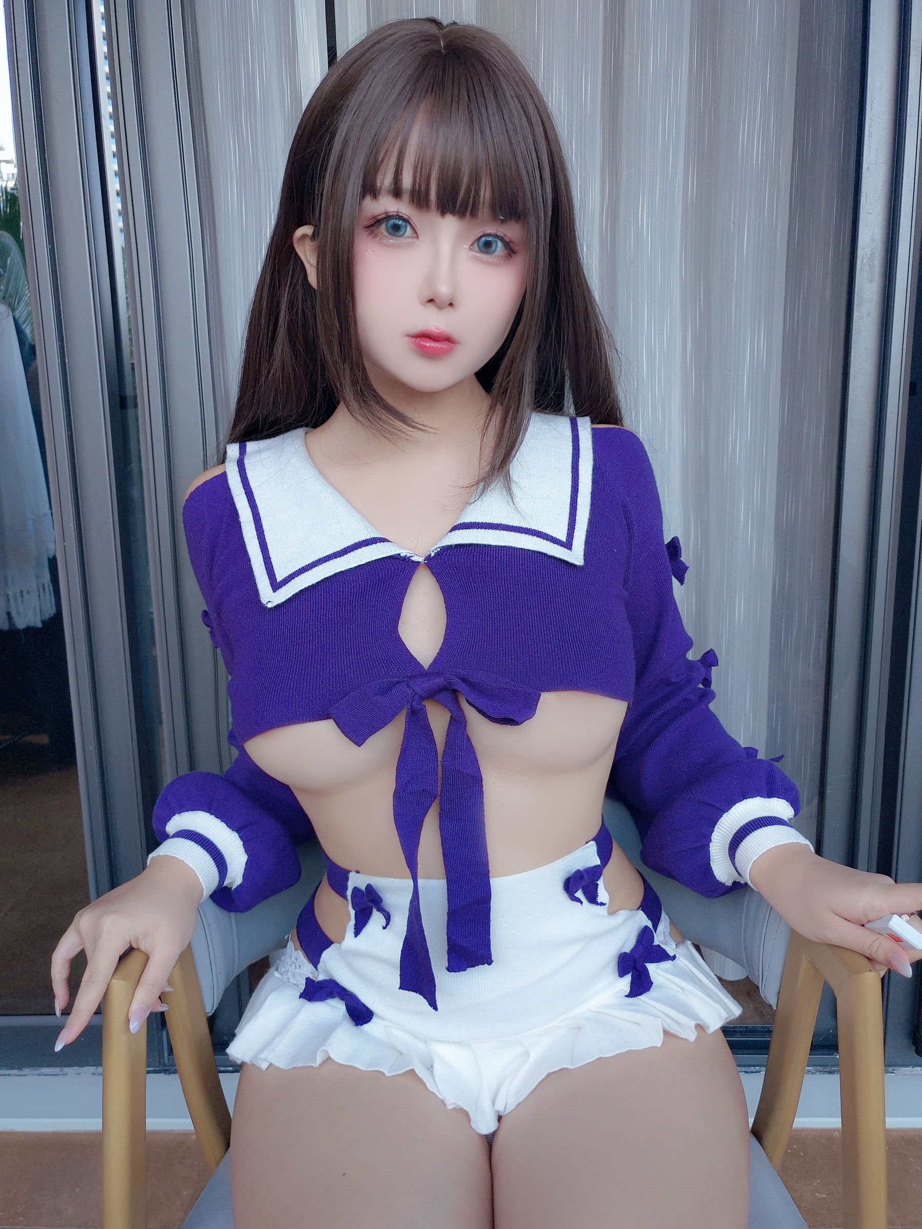 Cosplay 日奈娇 - 学生妹自拍  第4张