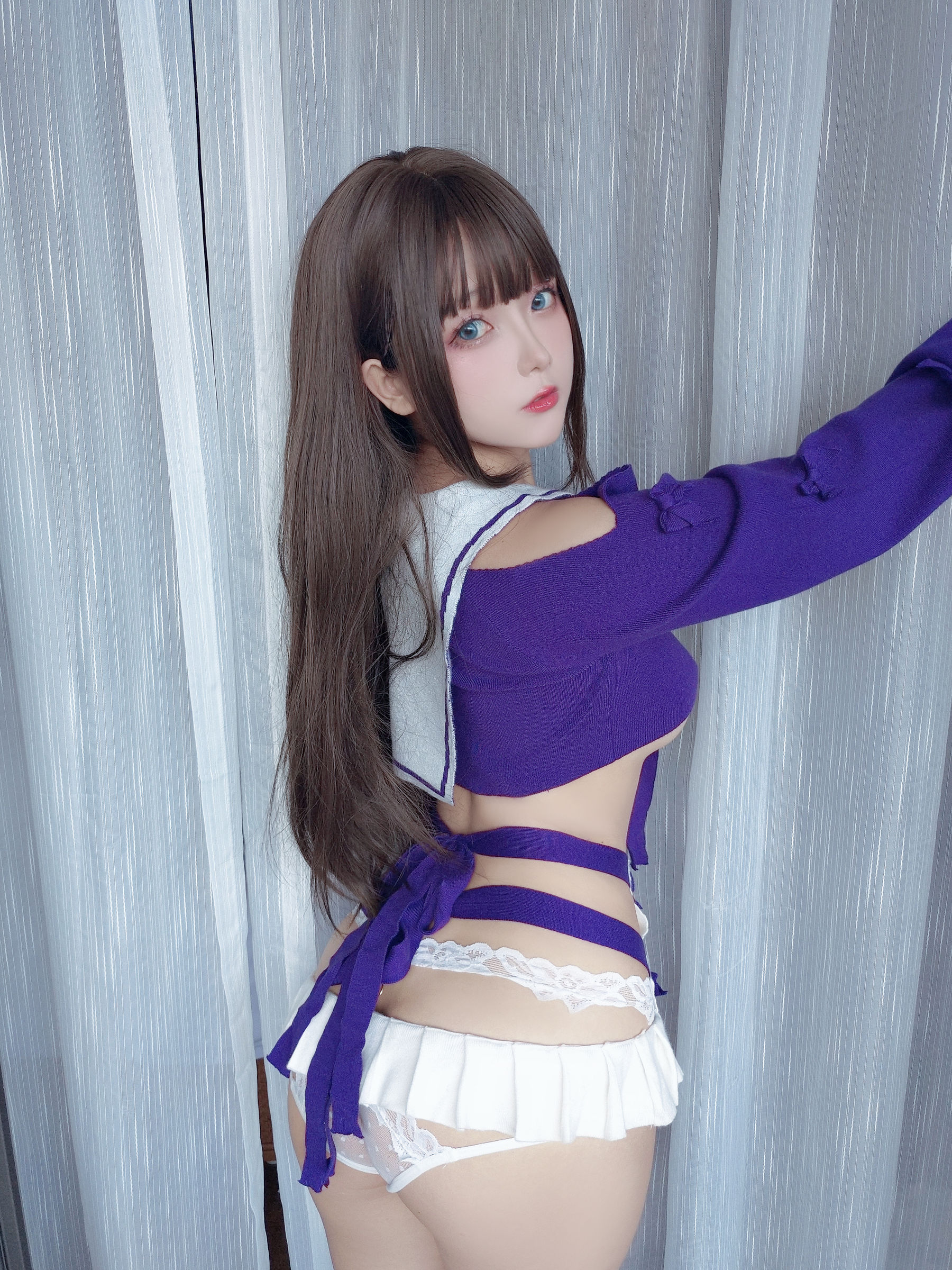 Cosplay 日奈娇 - 学生妹自拍  第3张