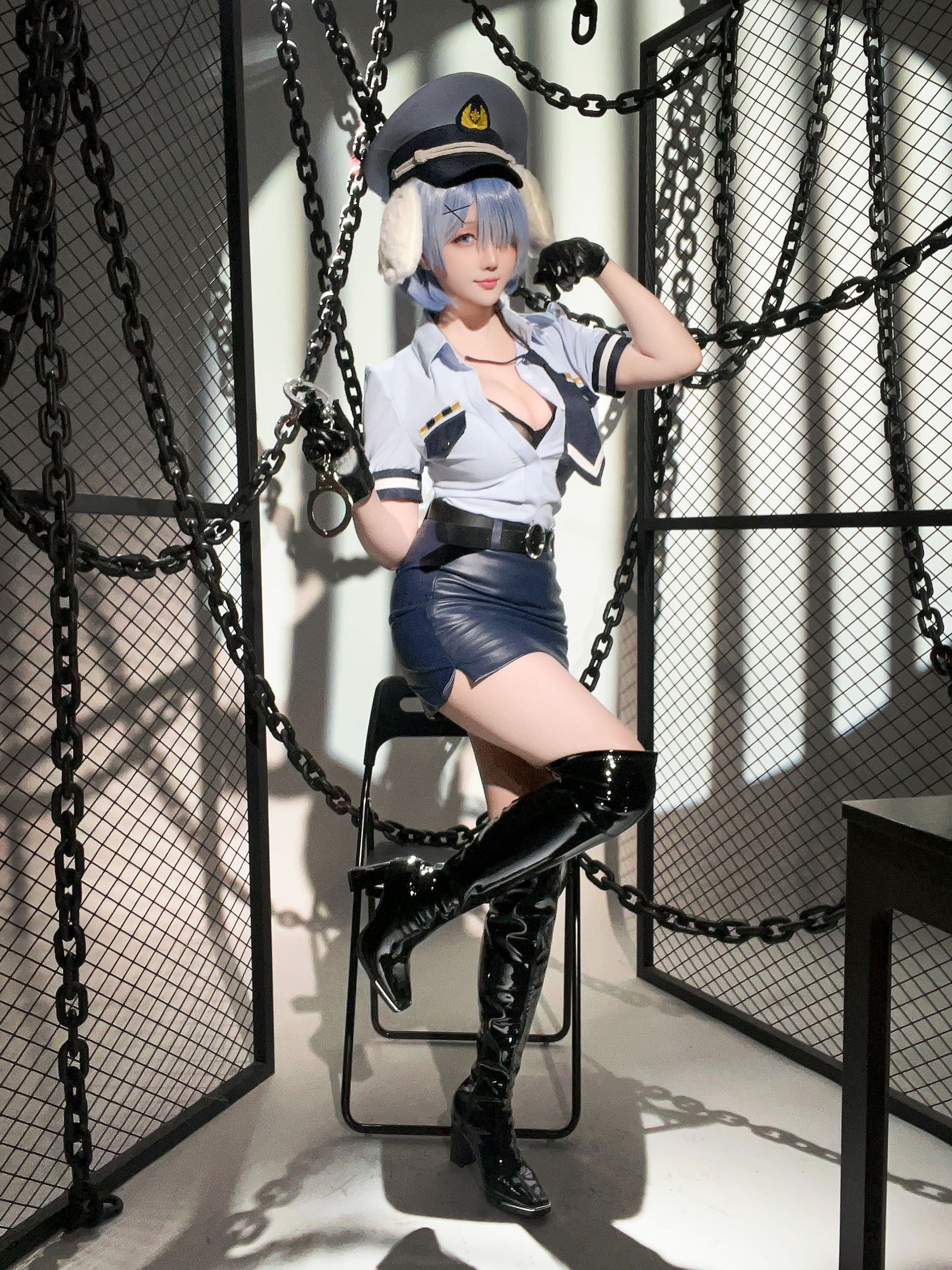 Coser小姐姐 星之迟迟 - RE0 蕾姆 狗耳警官  第22张