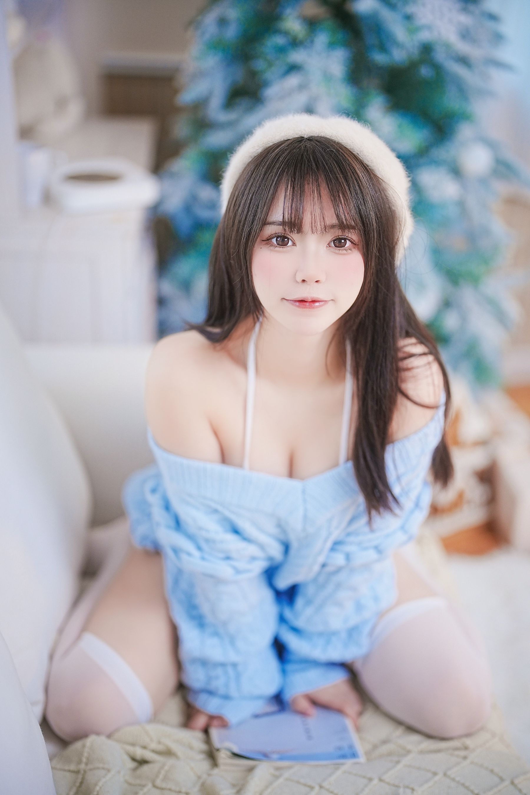 Tina很妖孽呀 - 蓝色秋冬毛衣  第18张