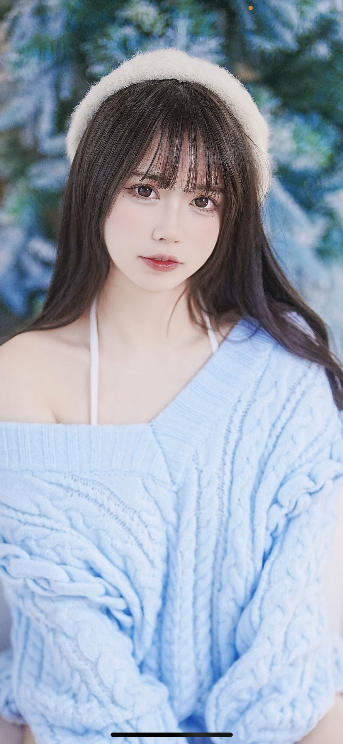 Tina很妖孽呀 - 蓝色秋冬毛衣  第31张
