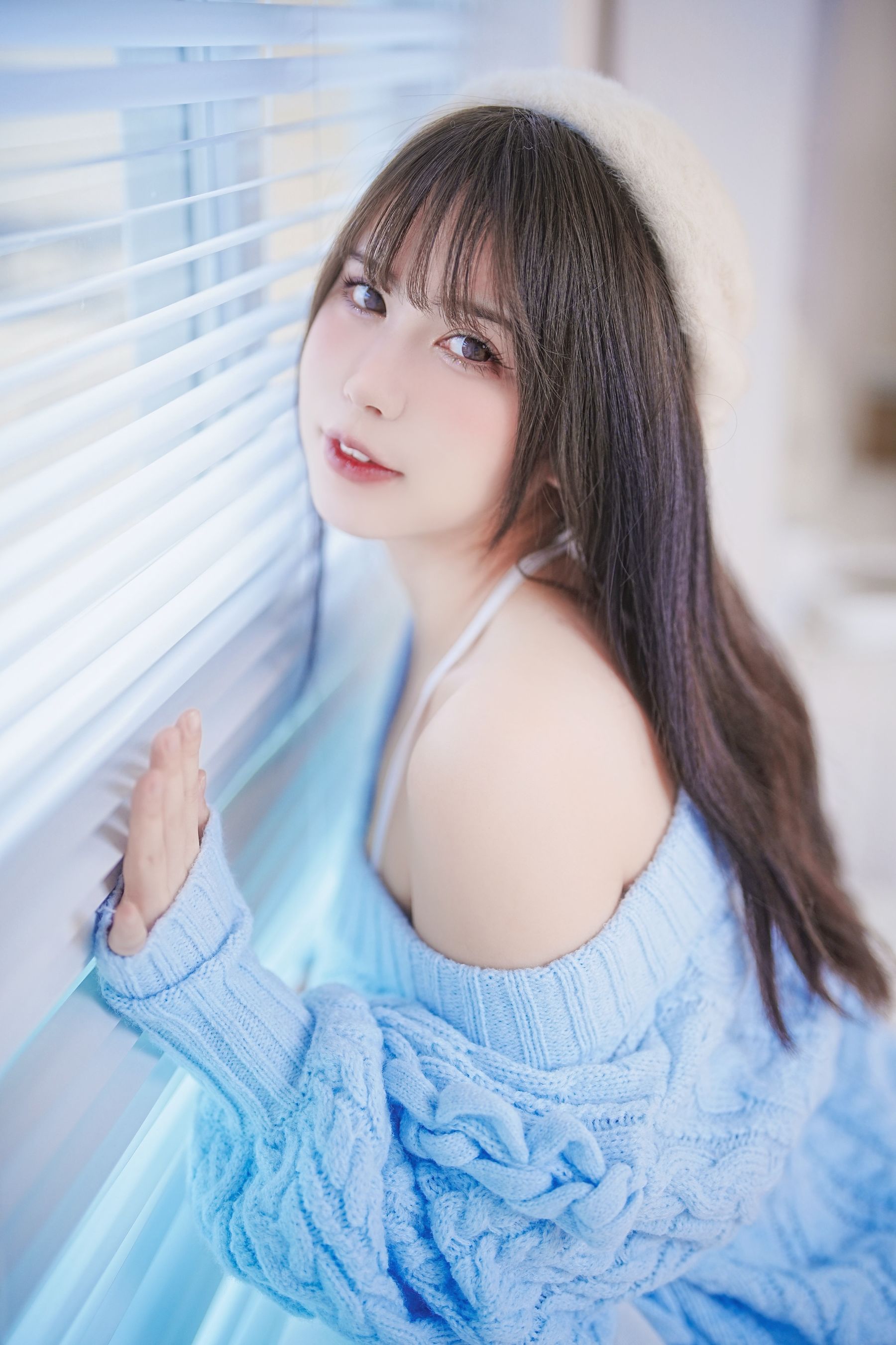 Tina很妖孽呀 - 蓝色秋冬毛衣  第22张