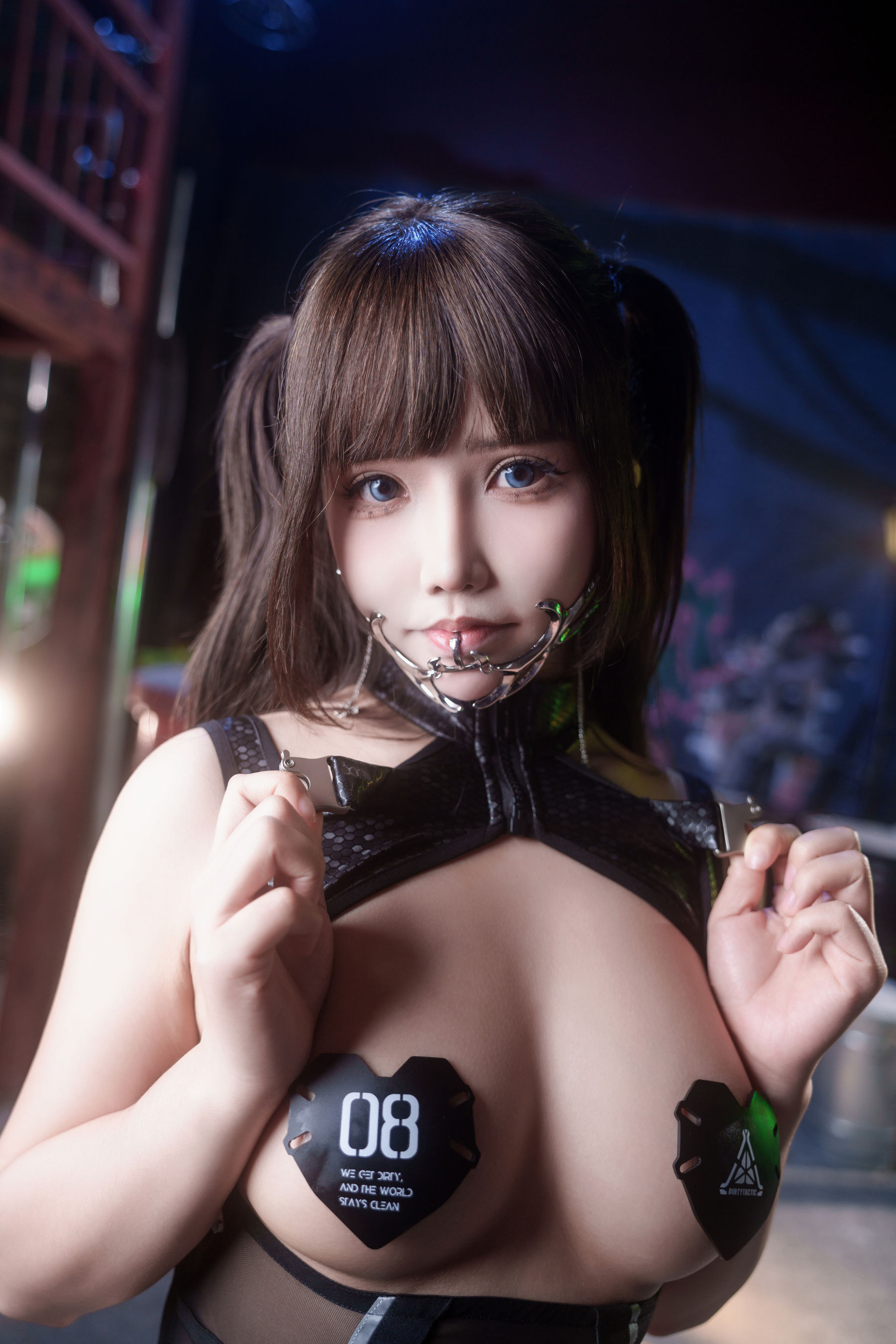 二次元妹子 抱走莫子 aa - 危险训练  第60张