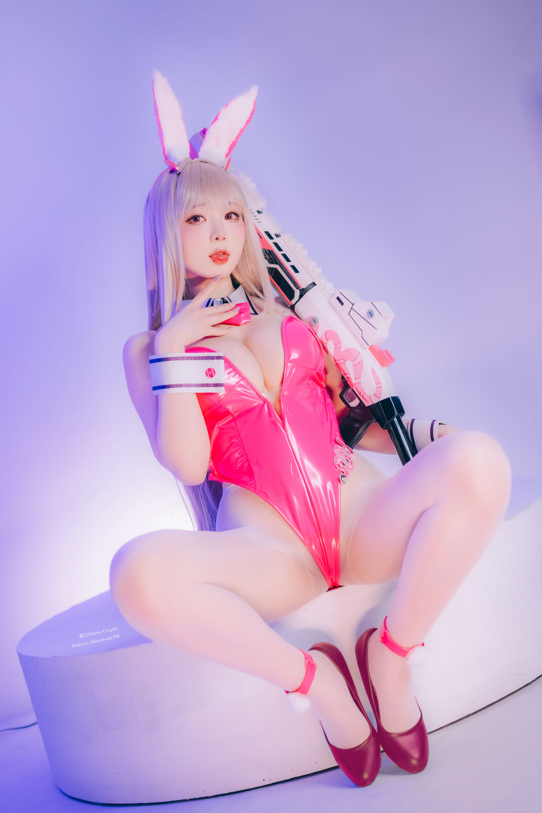 微博妹纸 霜月shimo - Viper Bunny Suit (NIKKE)  第11张