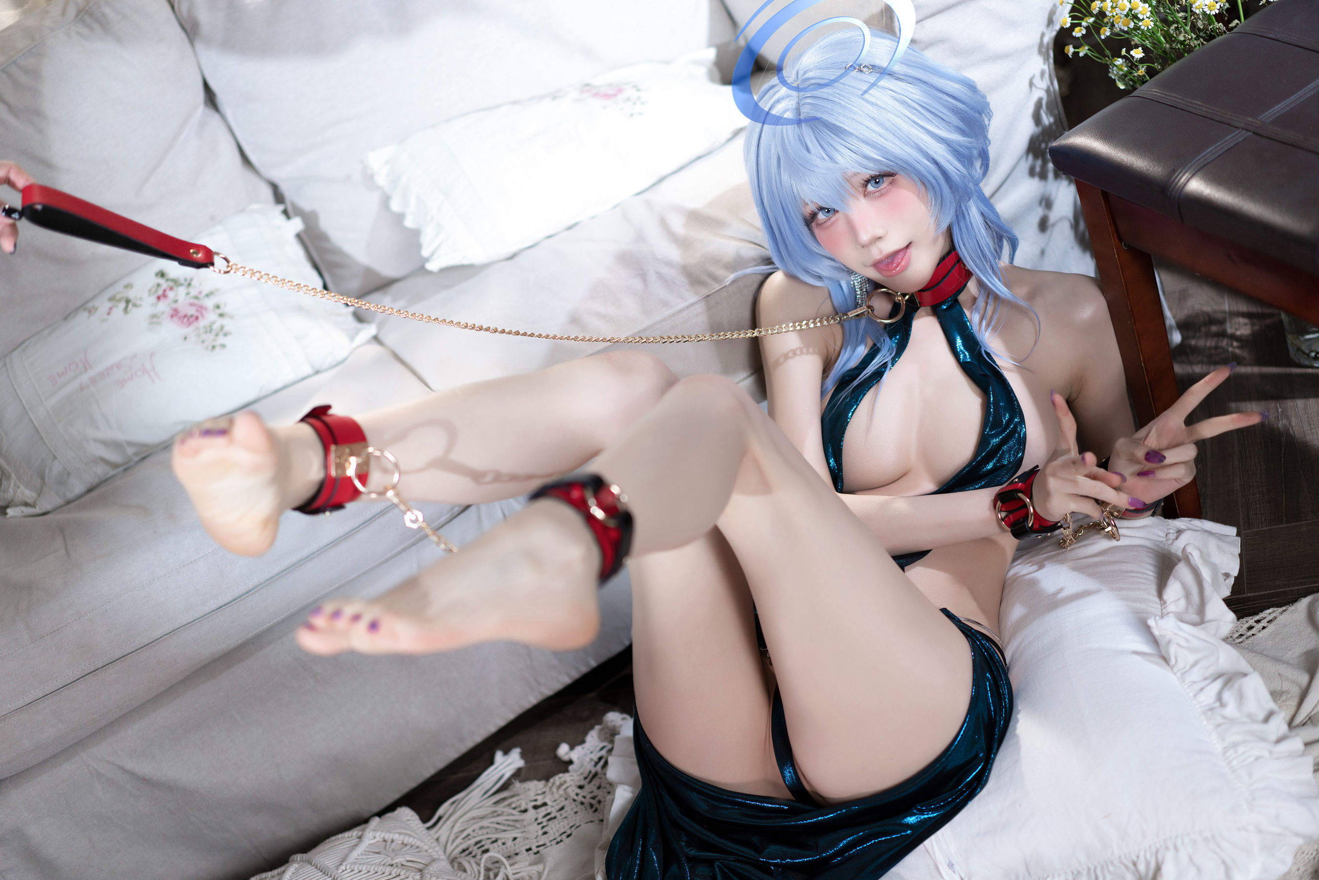 动漫博主 水淼aqua - 蔚蓝档案 天雨亚子礼服  第80张