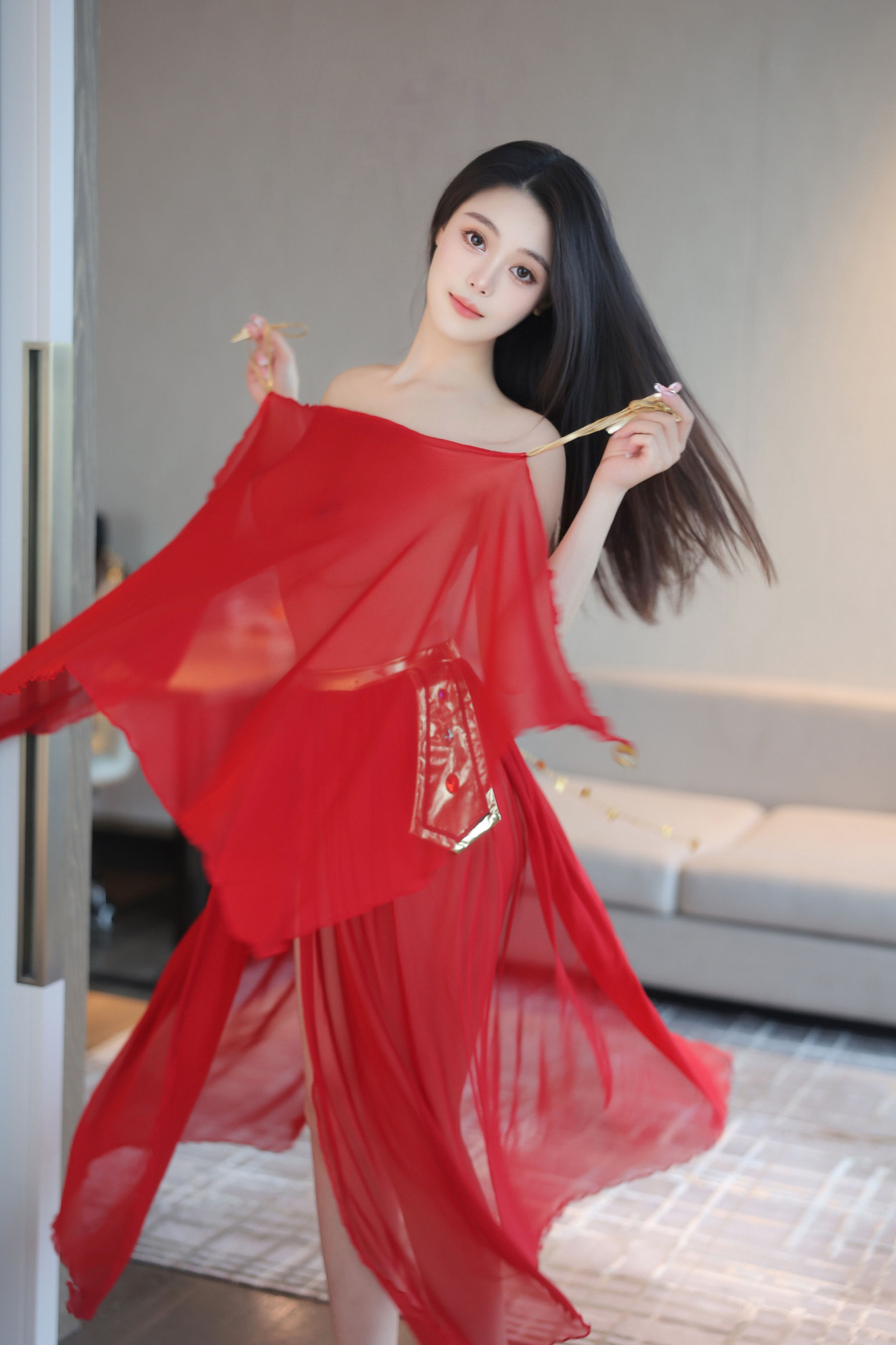 清妙 - 红色舞裙  第76张