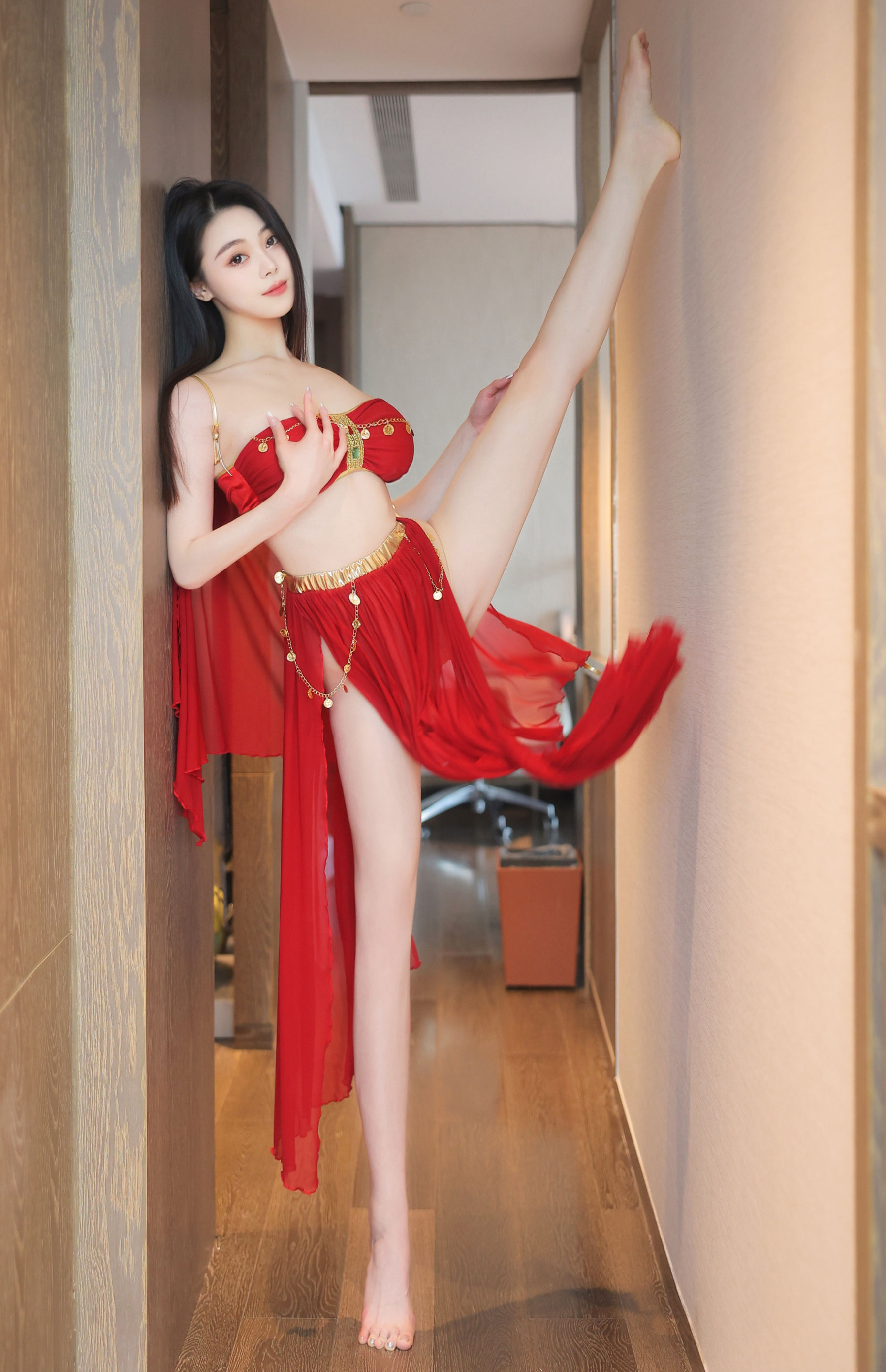 清妙 - 红色舞裙  第19张
