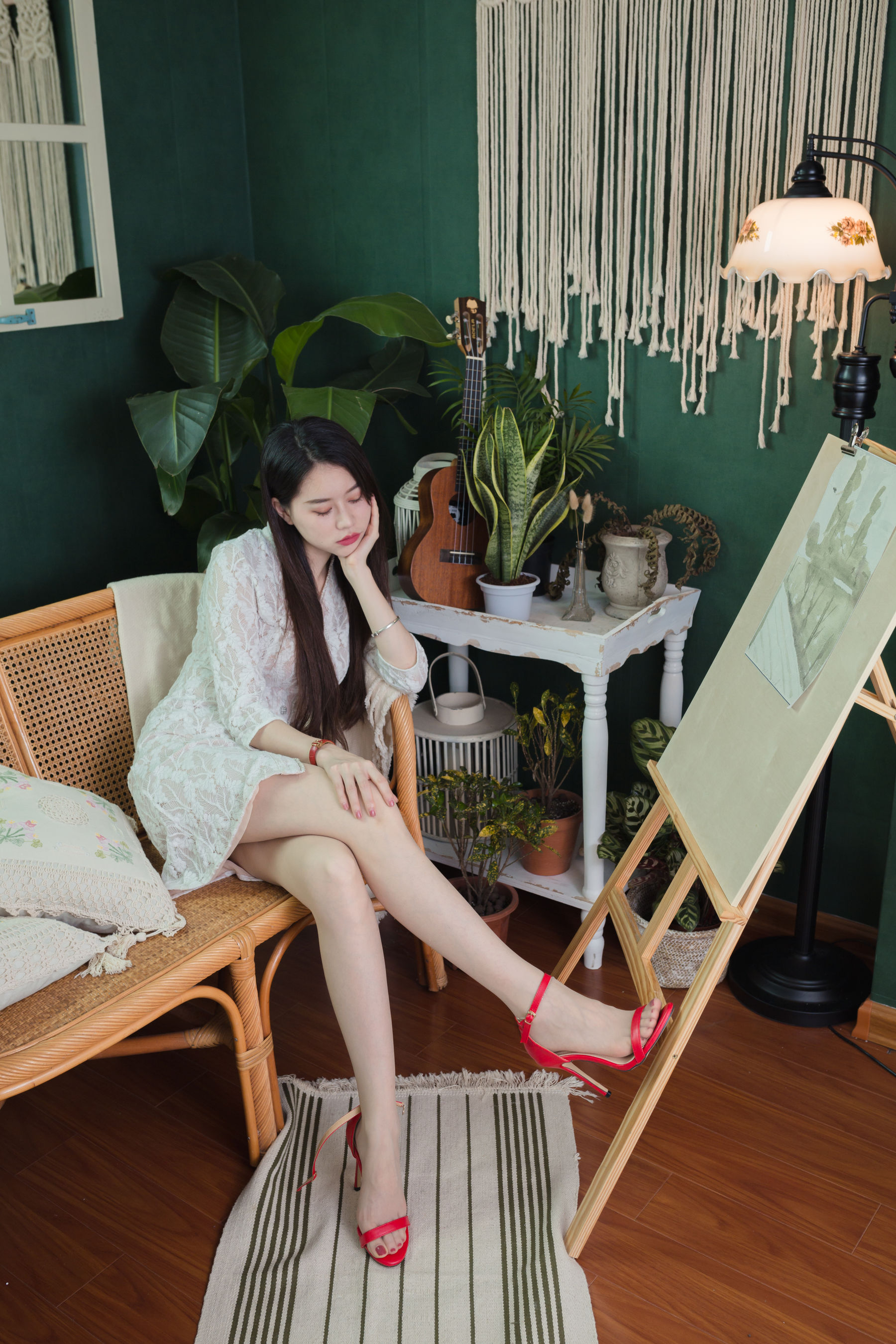 Sia不吃鱼 - 红色高跟  第14张