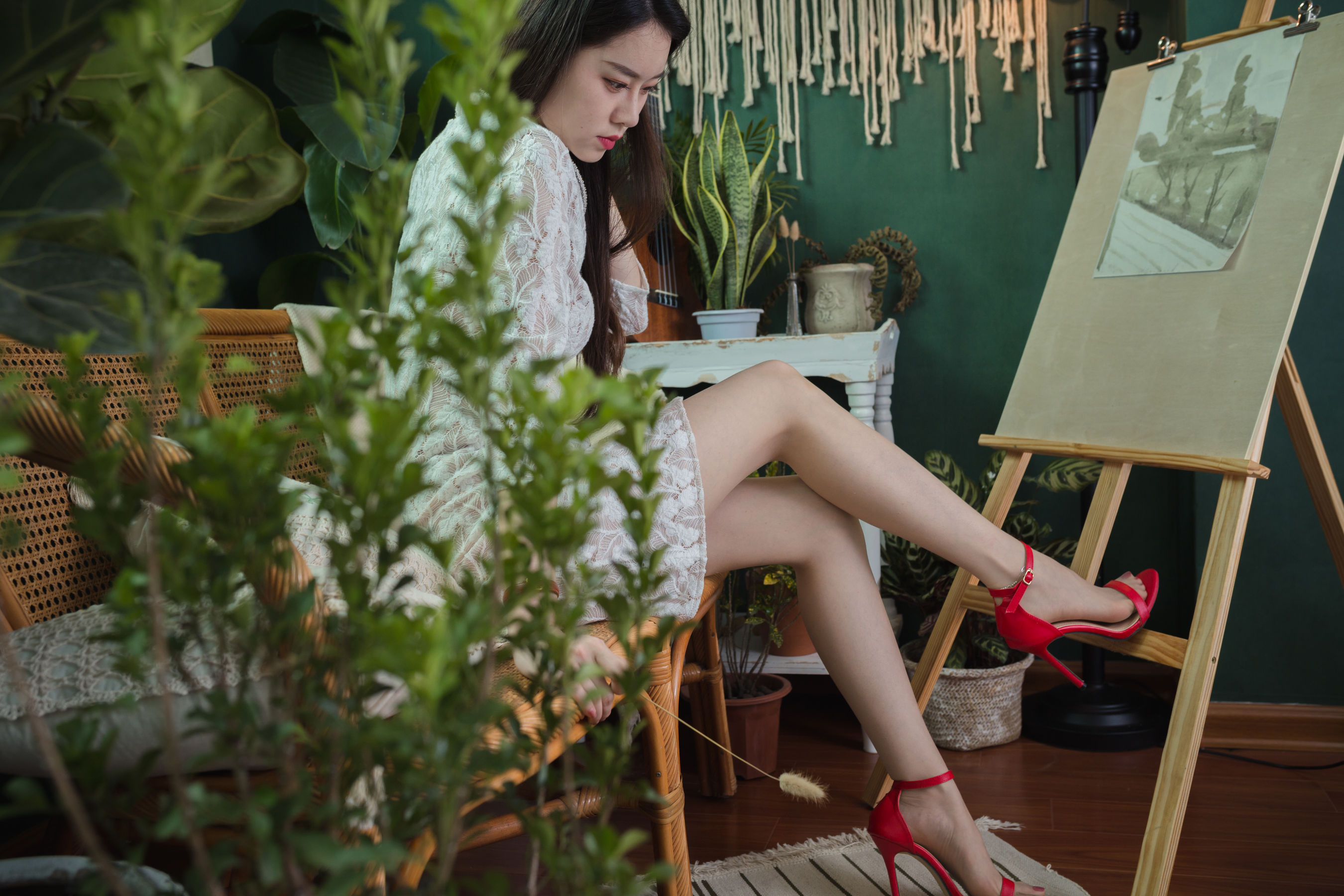 Sia不吃鱼 - 红色高跟  第133张