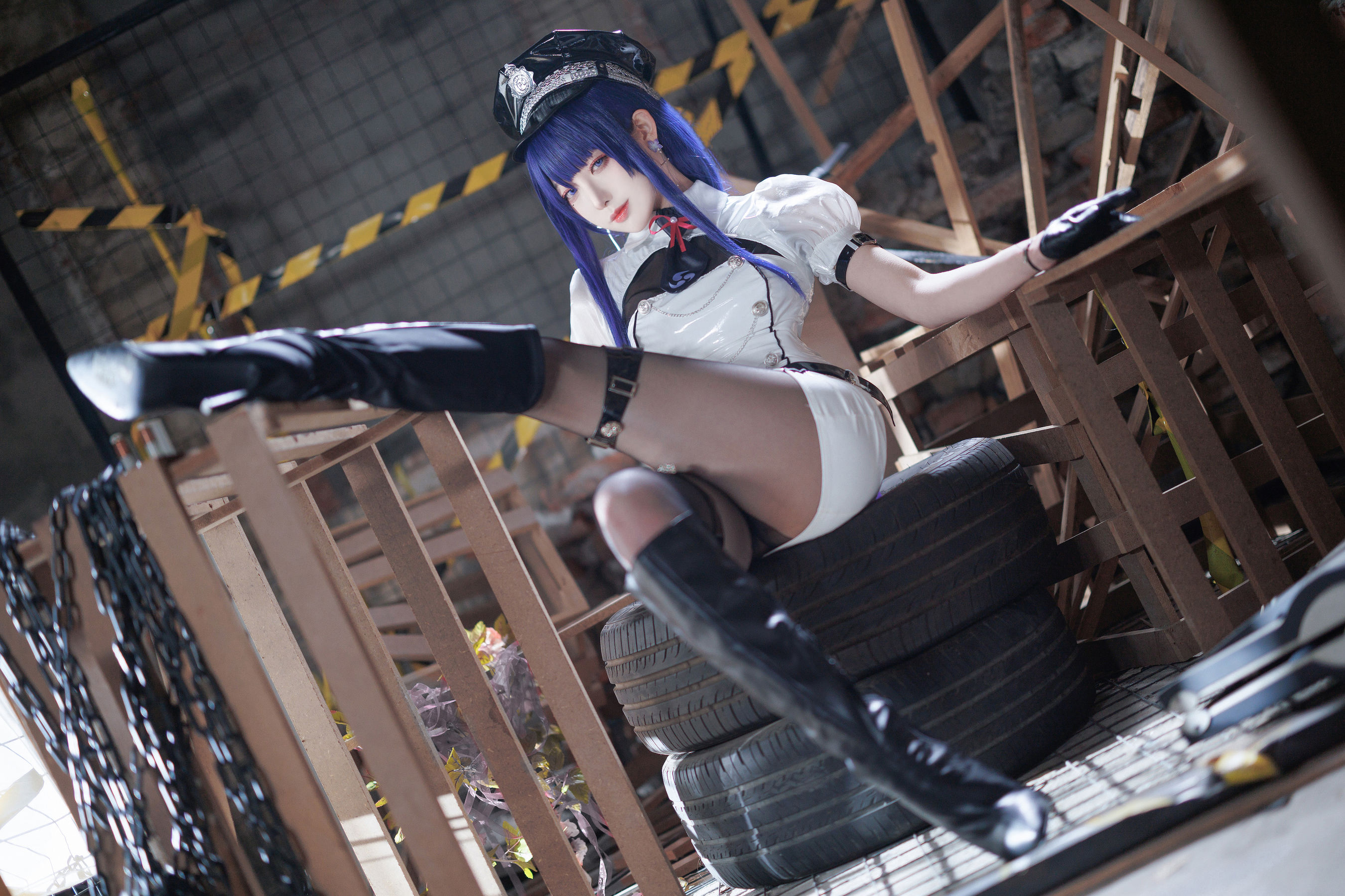 动漫博主 封疆疆v - 雷电将军女警  第41张