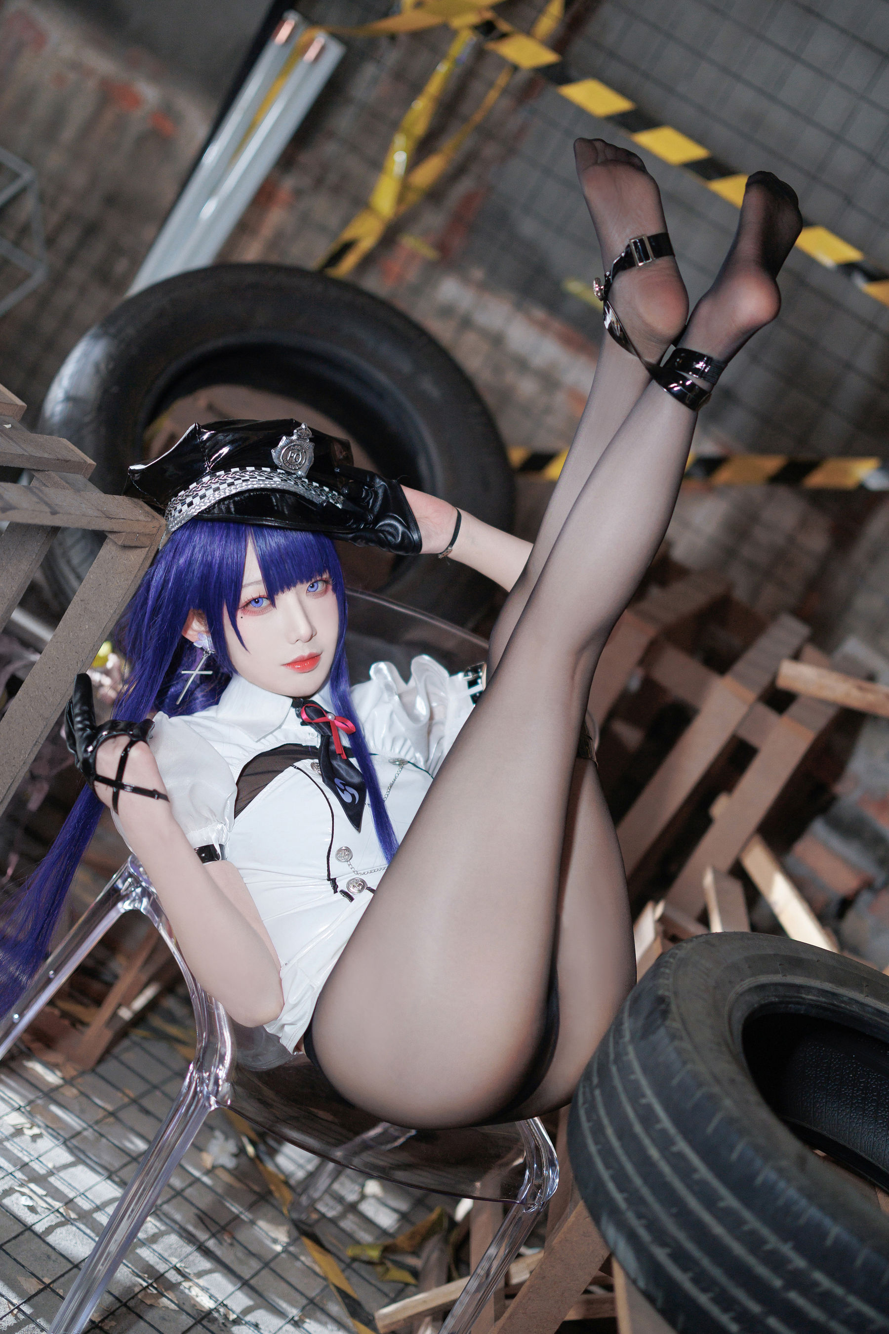 动漫博主 封疆疆v - 雷电将军女警  第14张