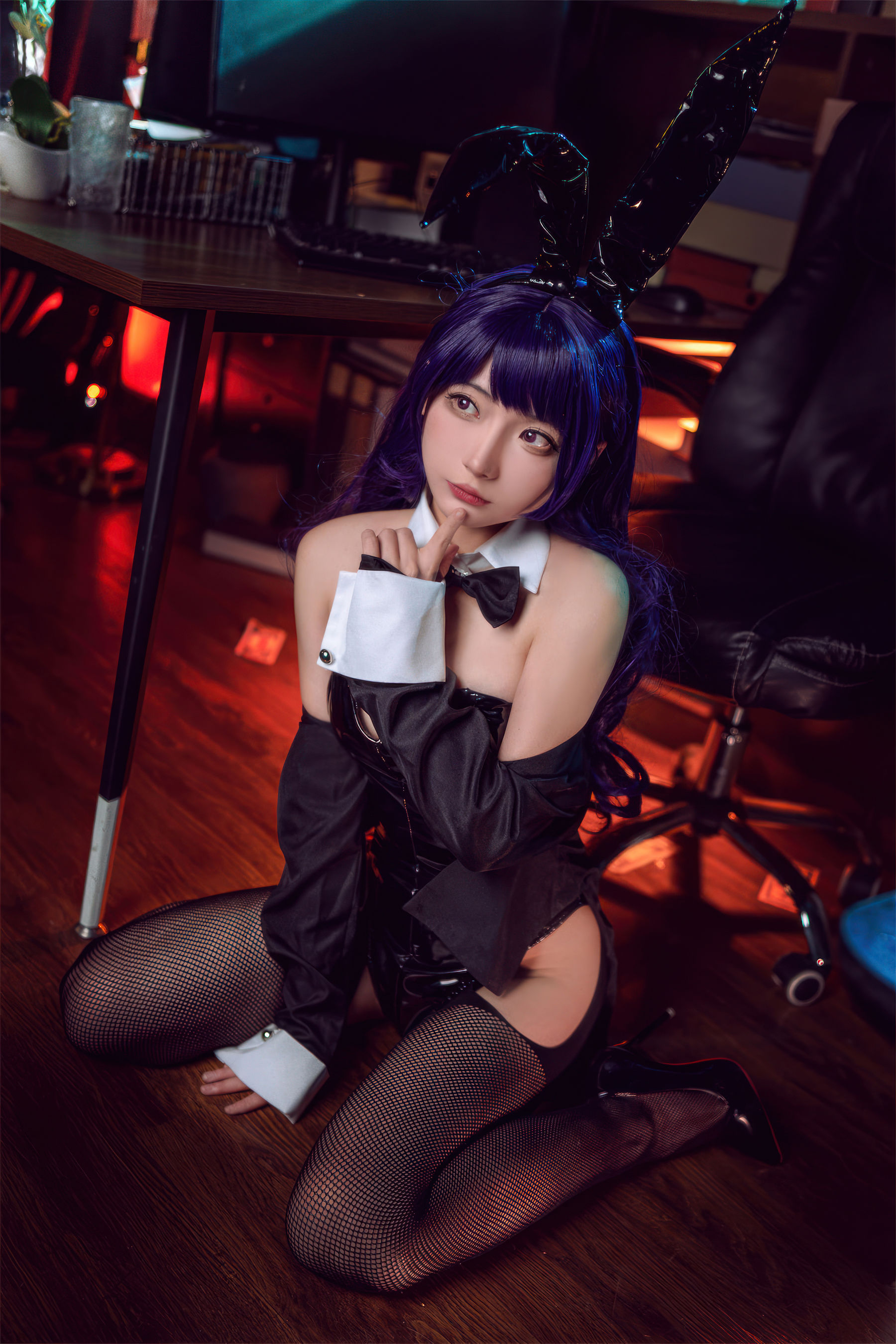 是三不是世w - 喜多川海梦 紫发兔女郎  第63张