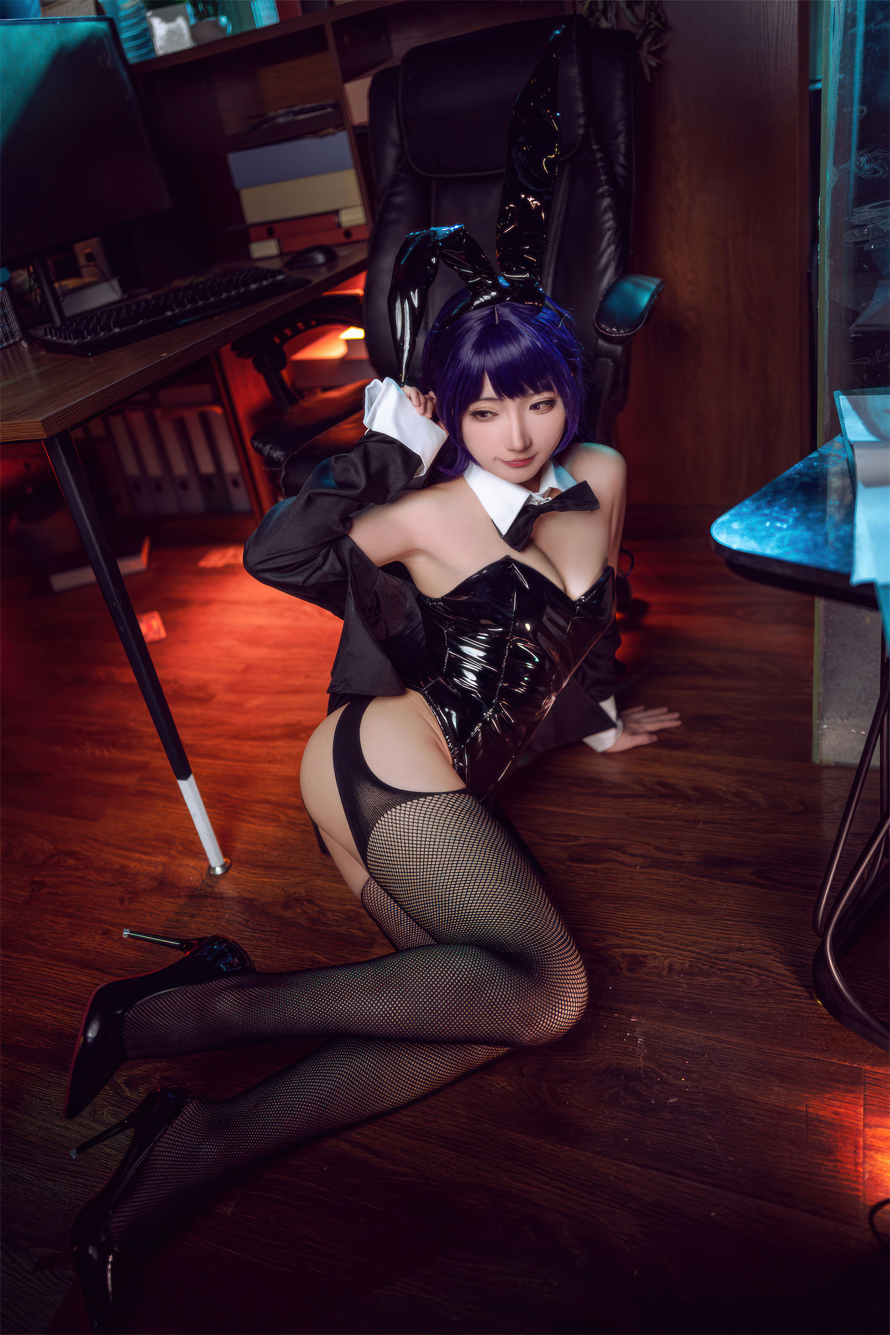 是三不是世w - 喜多川海梦 紫发兔女郎  第55张