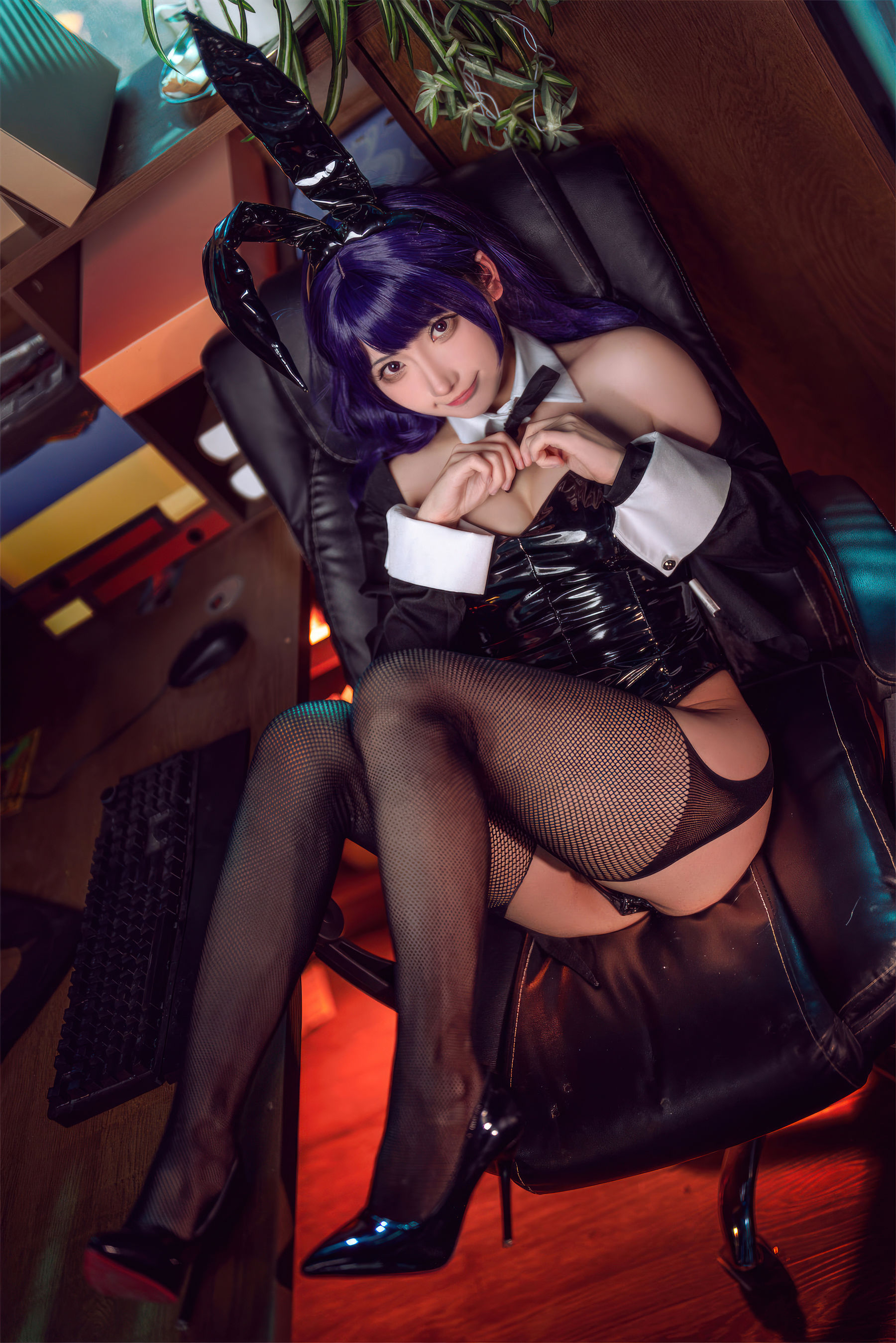 是三不是世w - 喜多川海梦 紫发兔女郎  第43张