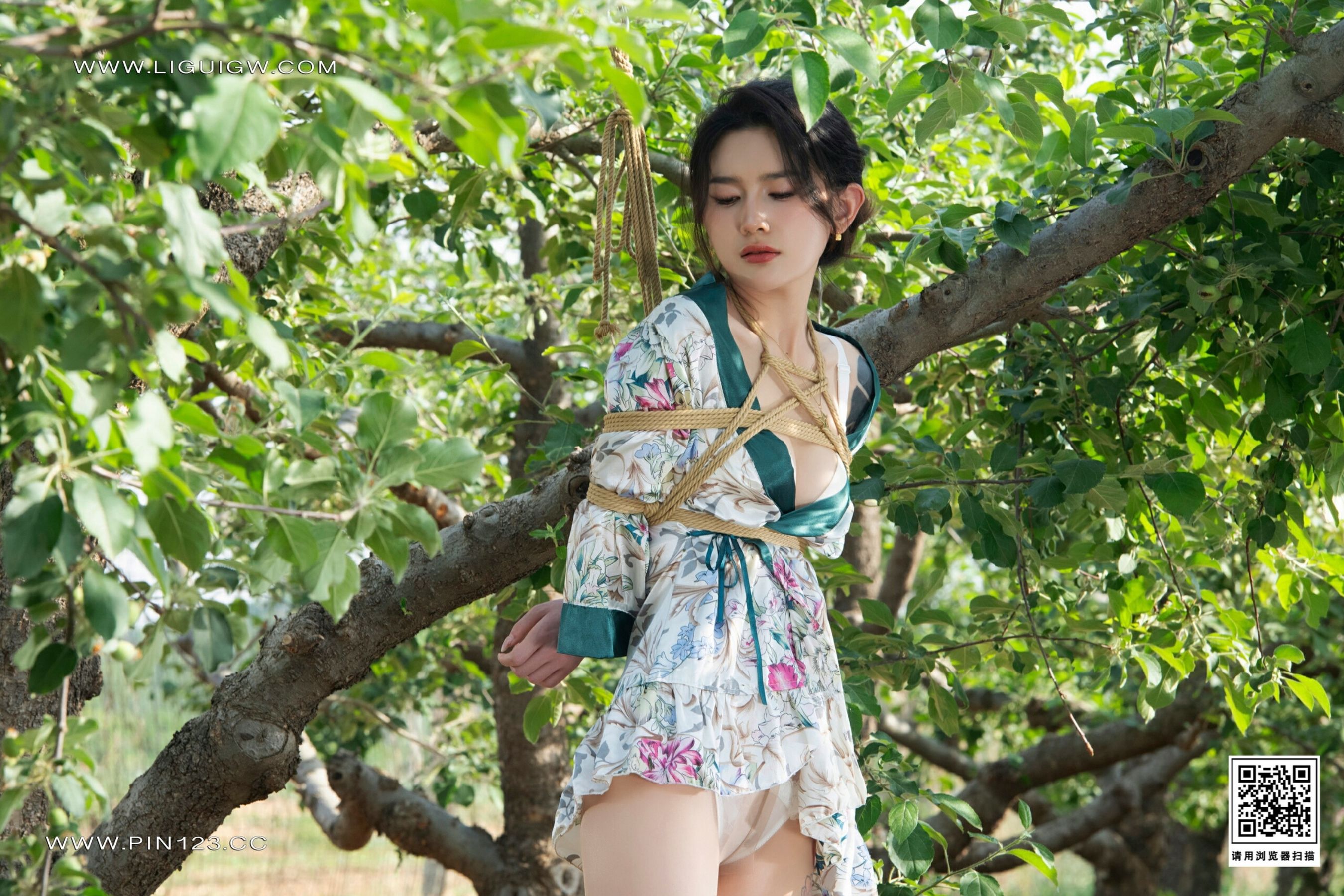 [Ligui丽柜] 2024.07.12 甜甜户外美束 甜甜  第27张