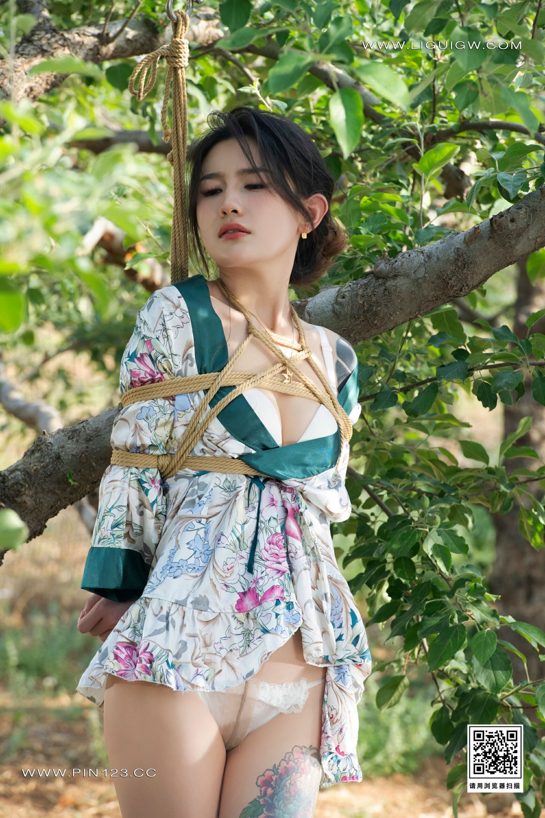 [Ligui丽柜] 2024.07.12 甜甜户外美束 甜甜  第41张