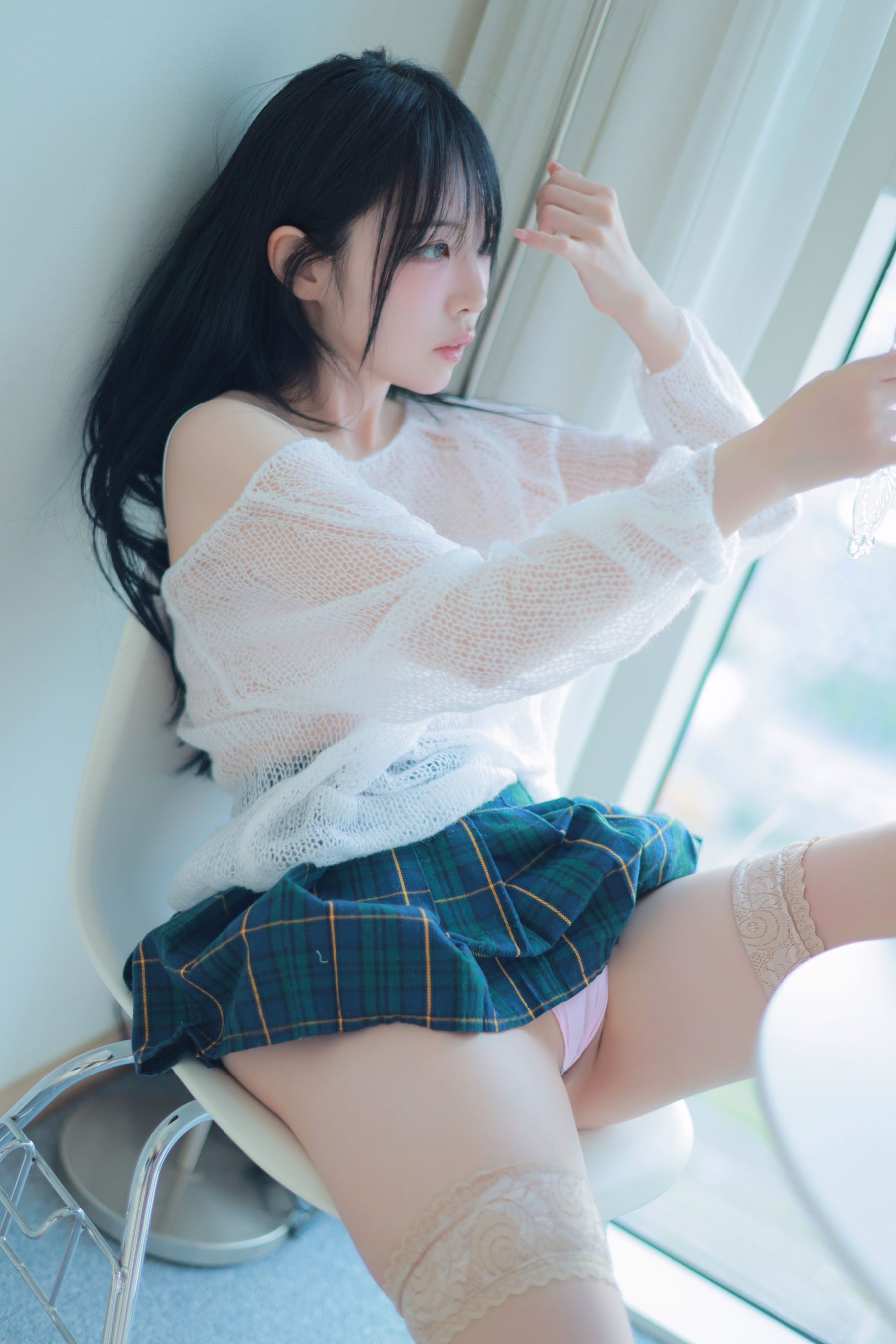 [PATREON] Rina - Extra-short plaid skirt  第9张