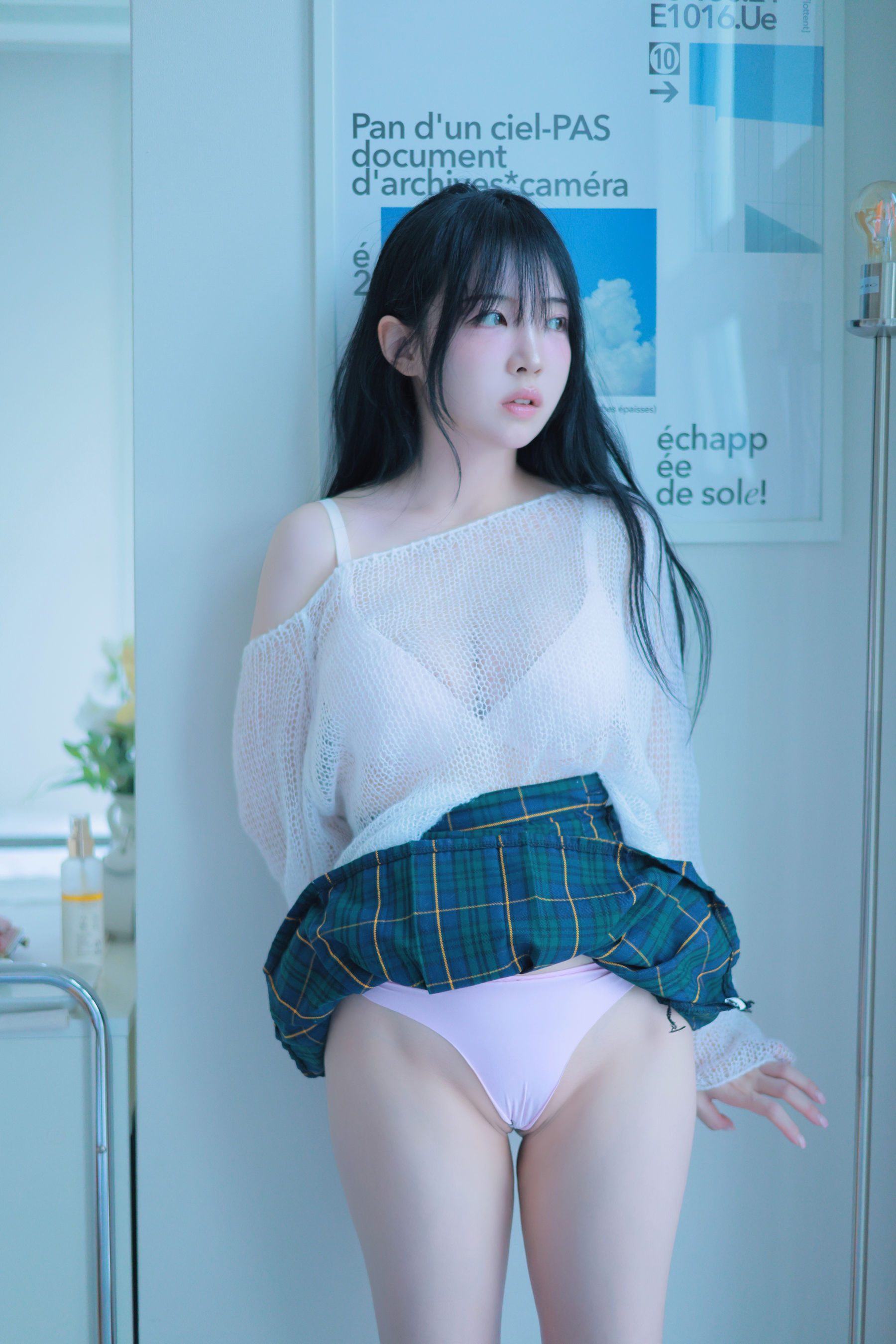 [PATREON] Rina - Extra-short plaid skirt  第15张