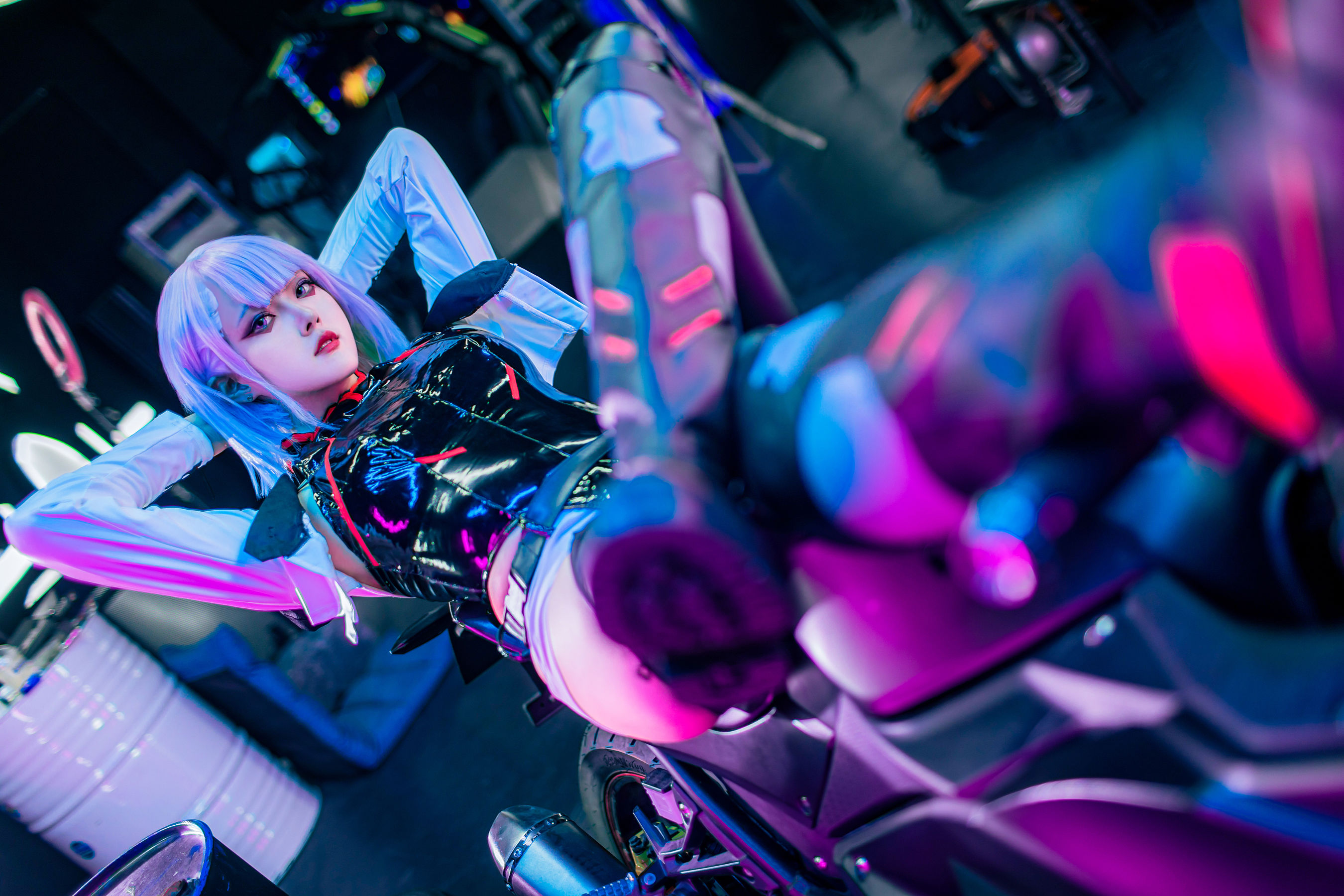 Natsuko夏夏子 - 赛博朋克 边缘行者Lucy  第3张