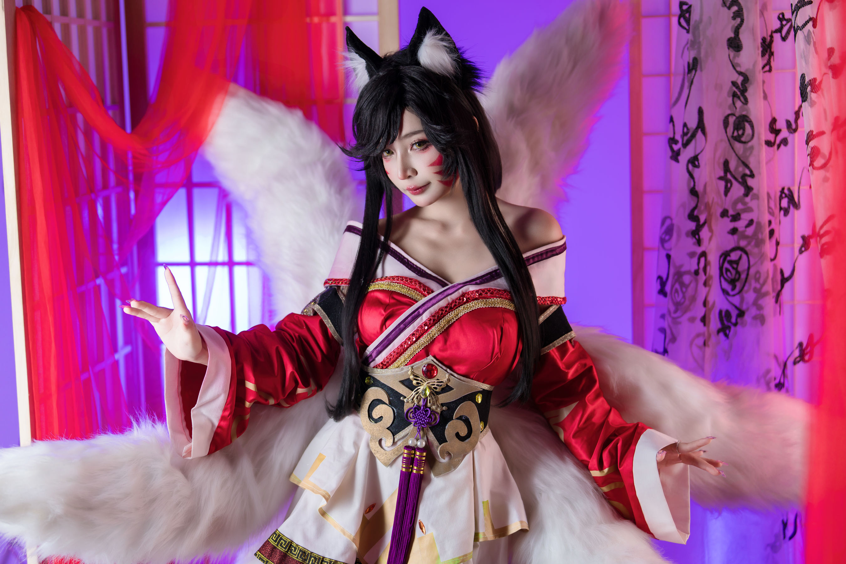 Umeko J - cosplay Ahri League of Legends  第3张