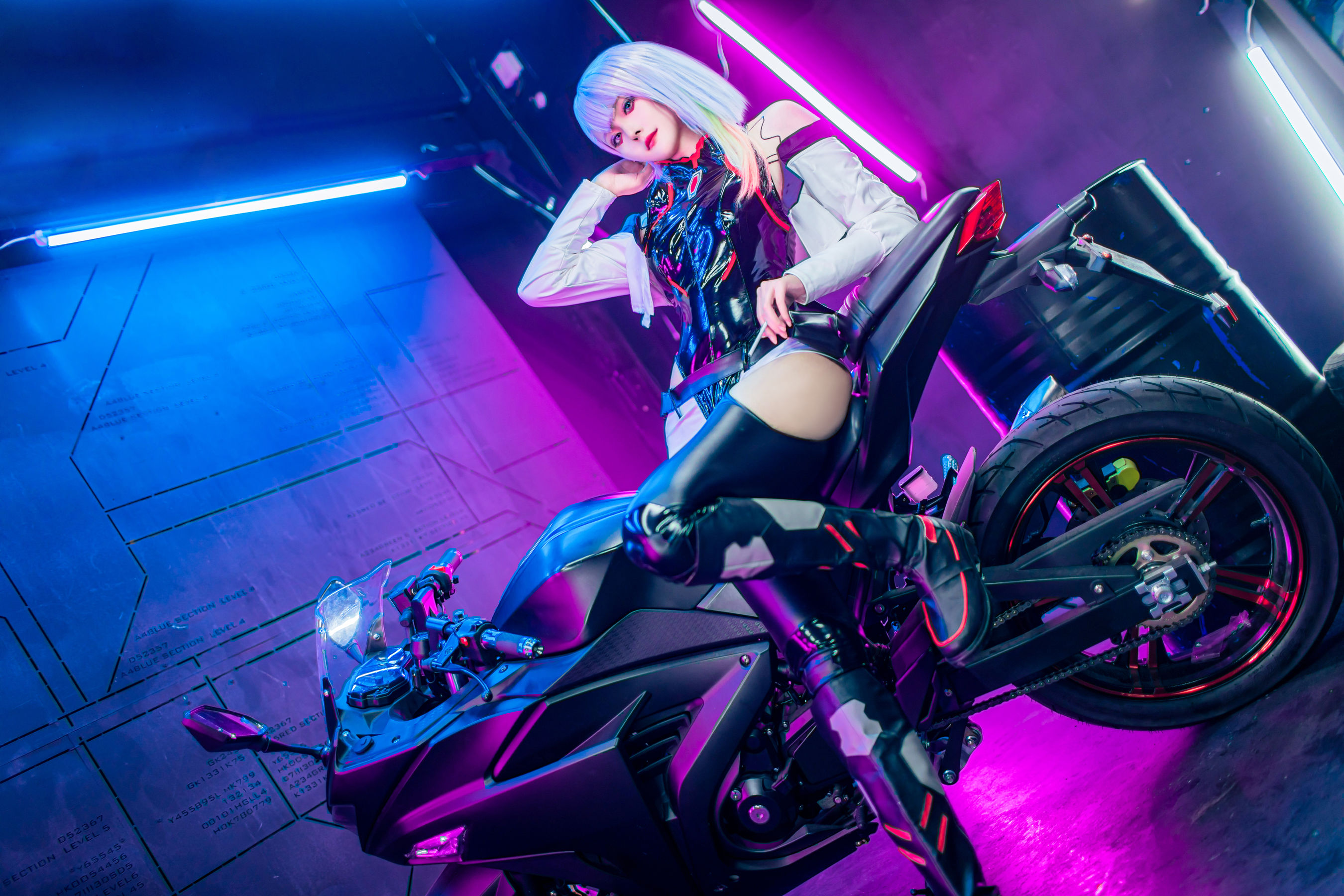 Natsuko夏夏子 - 赛博朋克 边缘行者Lucy  第2张